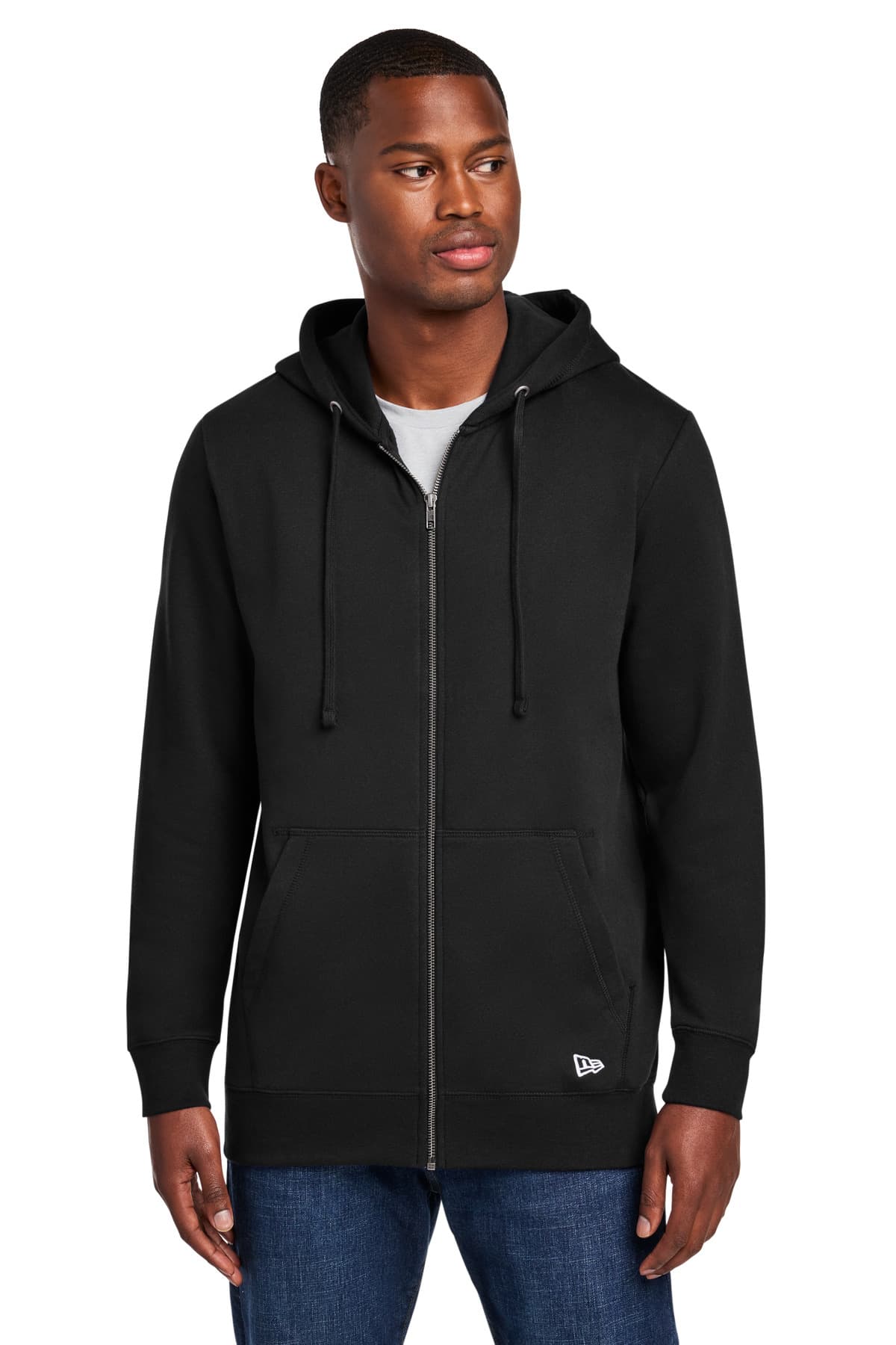 New Era ® Comeback Fleece Full-Zip Hoodie NEA551 thumbnail 4