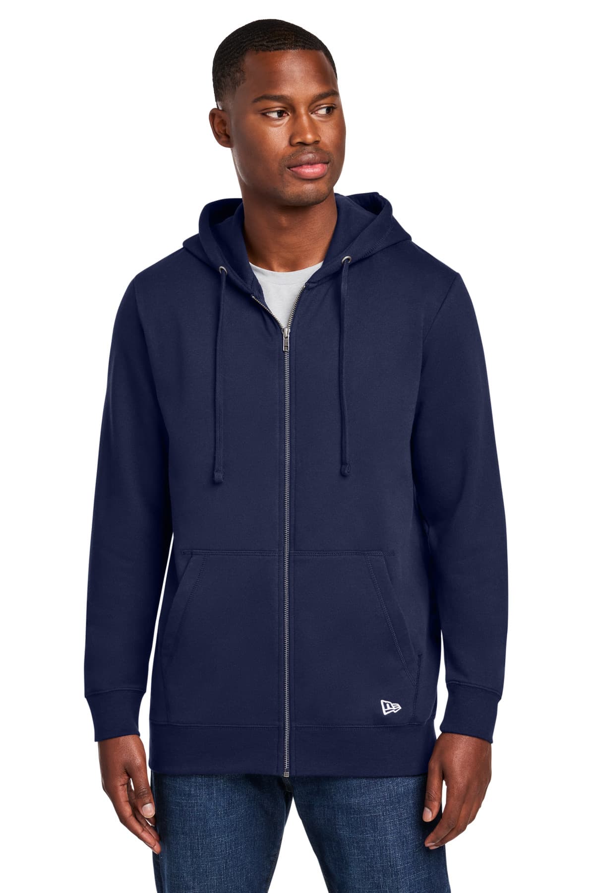 New Era ® Comeback Fleece Full-Zip Hoodie NEA551 thumbnail 3