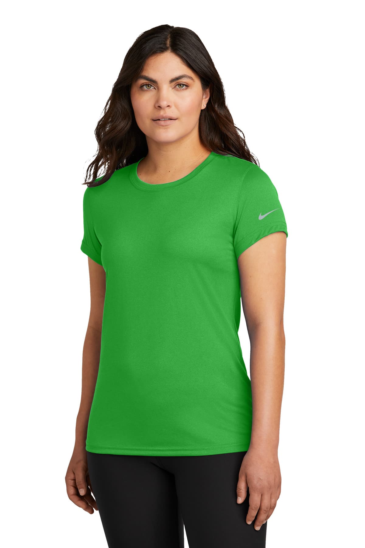 Nike Women's Swoosh Sleeve rLegend Tee NKDX8734 thumbnail 2