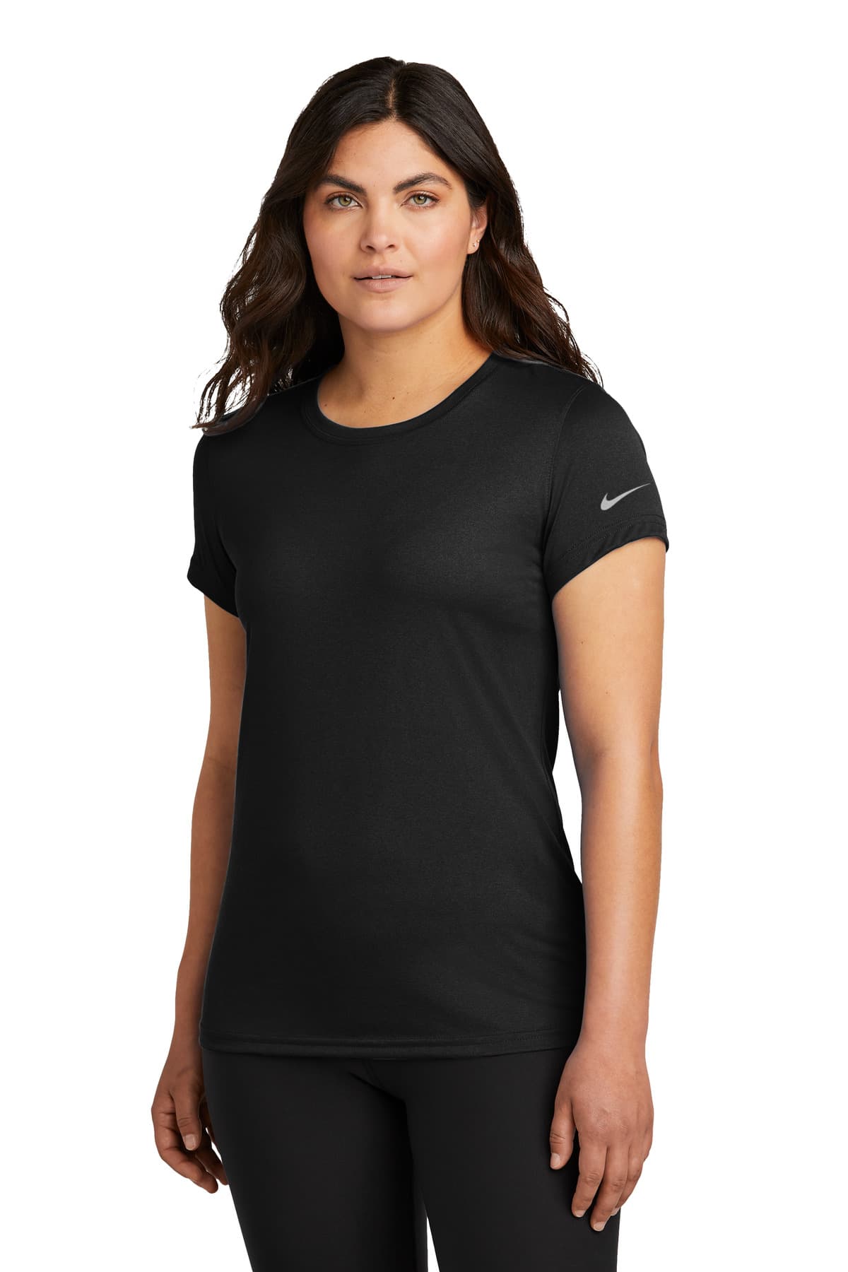 Nike Women's Swoosh Sleeve rLegend Tee NKDX8734 thumbnail 3