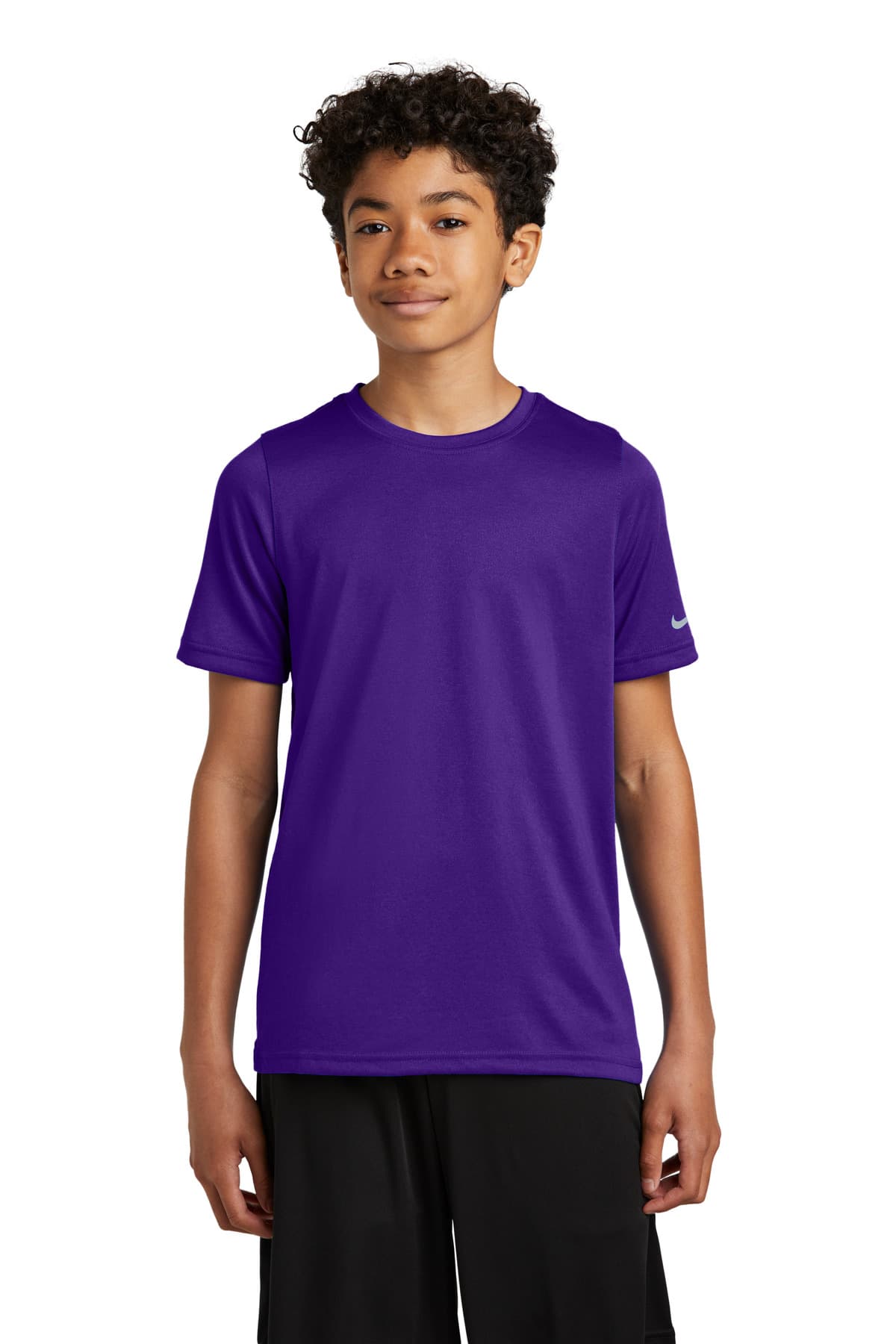 Nike Youth Swoosh Sleeve rLegend Tee NKDX8787 thumbnail 5