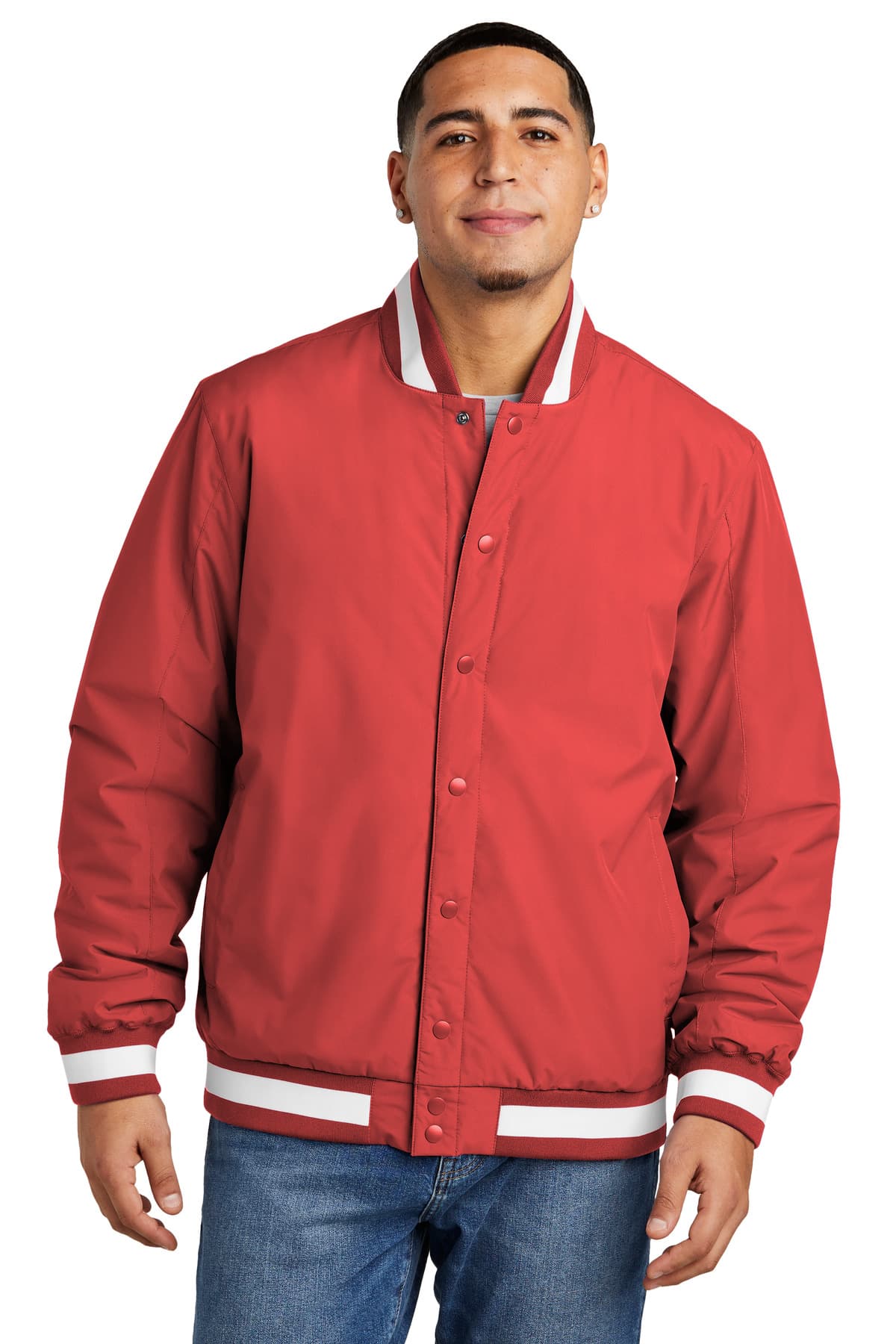 Sport-Tek ® Insulated Varsity Jacket JST58 thumbnail 3