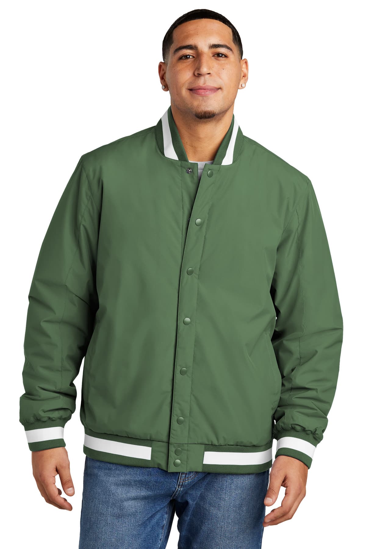 Sport-Tek ® Insulated Varsity Jacket JST58 thumbnail 4