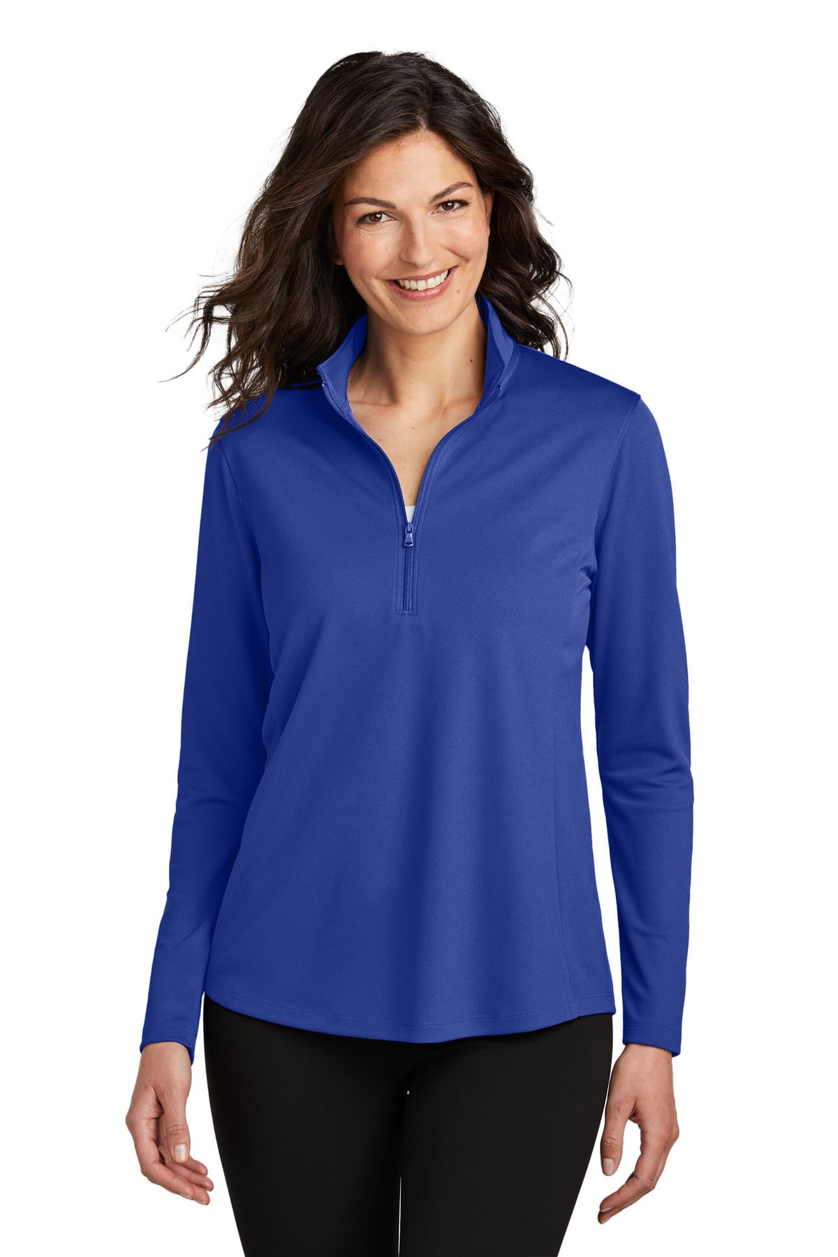 Port Authority ® Women's Dry Zone ® UV Micro-Mesh 1/4-Zip LK112 thumbnail 2