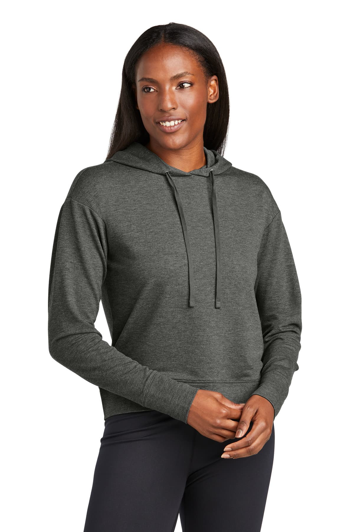 Sport-Tek ® Women's Sport-Wick ® Flex Fleece Pullover Hoodie LST562 thumbnail 3
