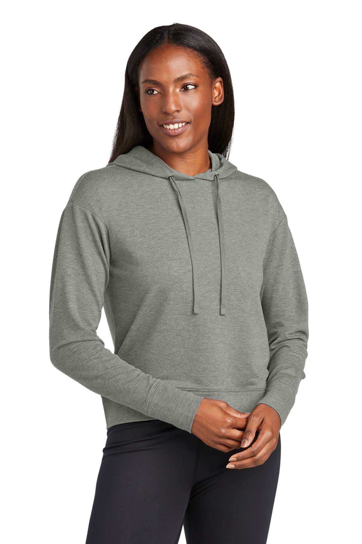 Sport-Tek ® Women's Sport-Wick ® Flex Fleece Pullover Hoodie LST562 thumbnail 4