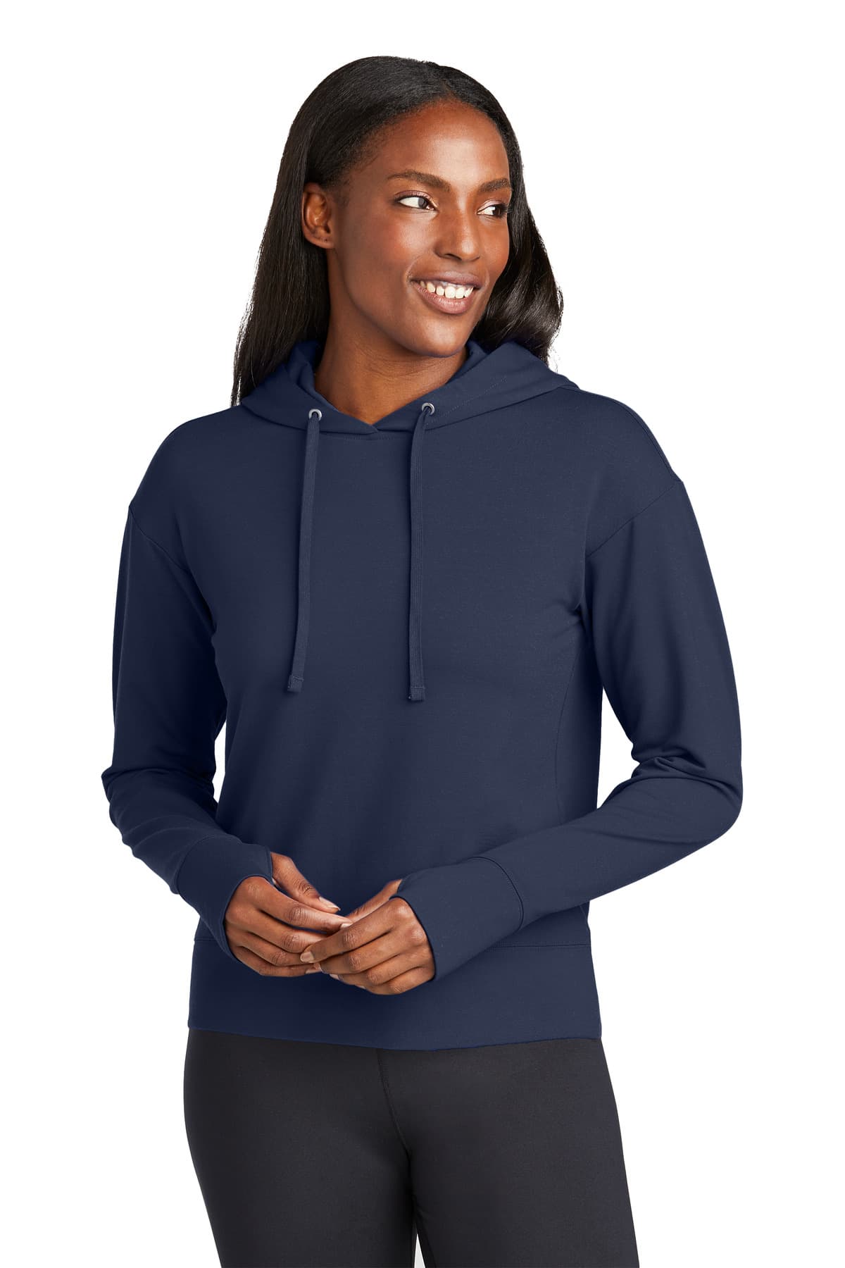 Sport-Tek ® Women's Sport-Wick ® Flex Fleece Pullover Hoodie LST562 thumbnail 5
