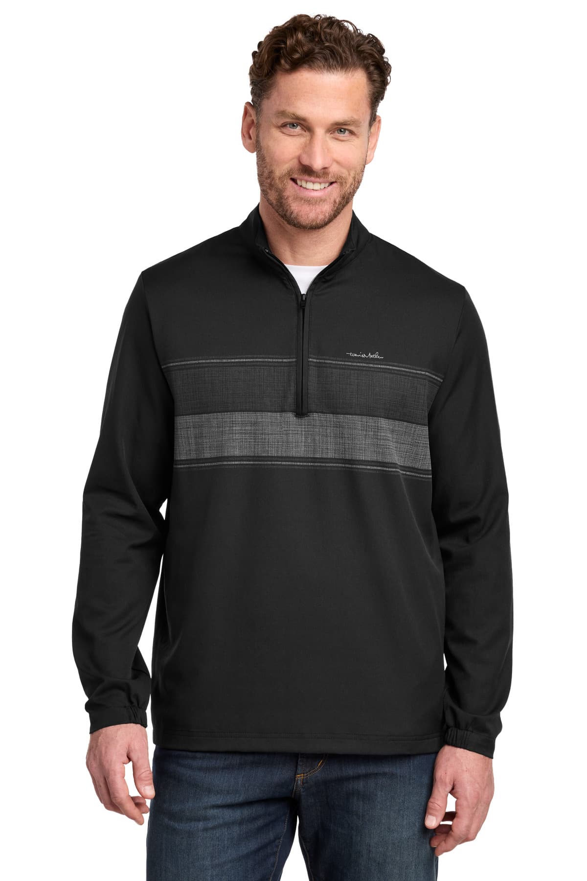 TravisMathew Balboa Chest Stripe 1/4-Zip TM1MZ340 thumbnail 2