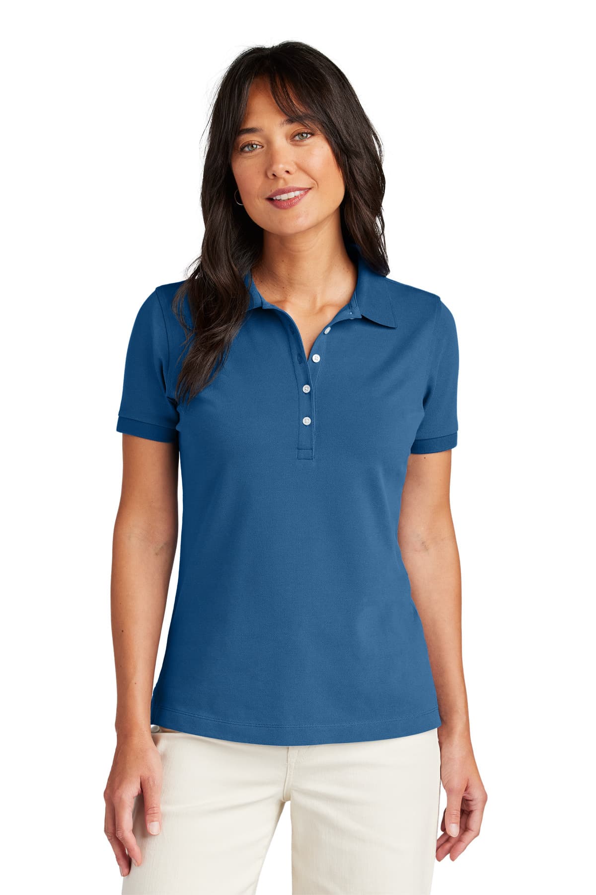 Brooks Brothers ® Women's Pima Cotton Pique Polo BB18201 thumbnail 2