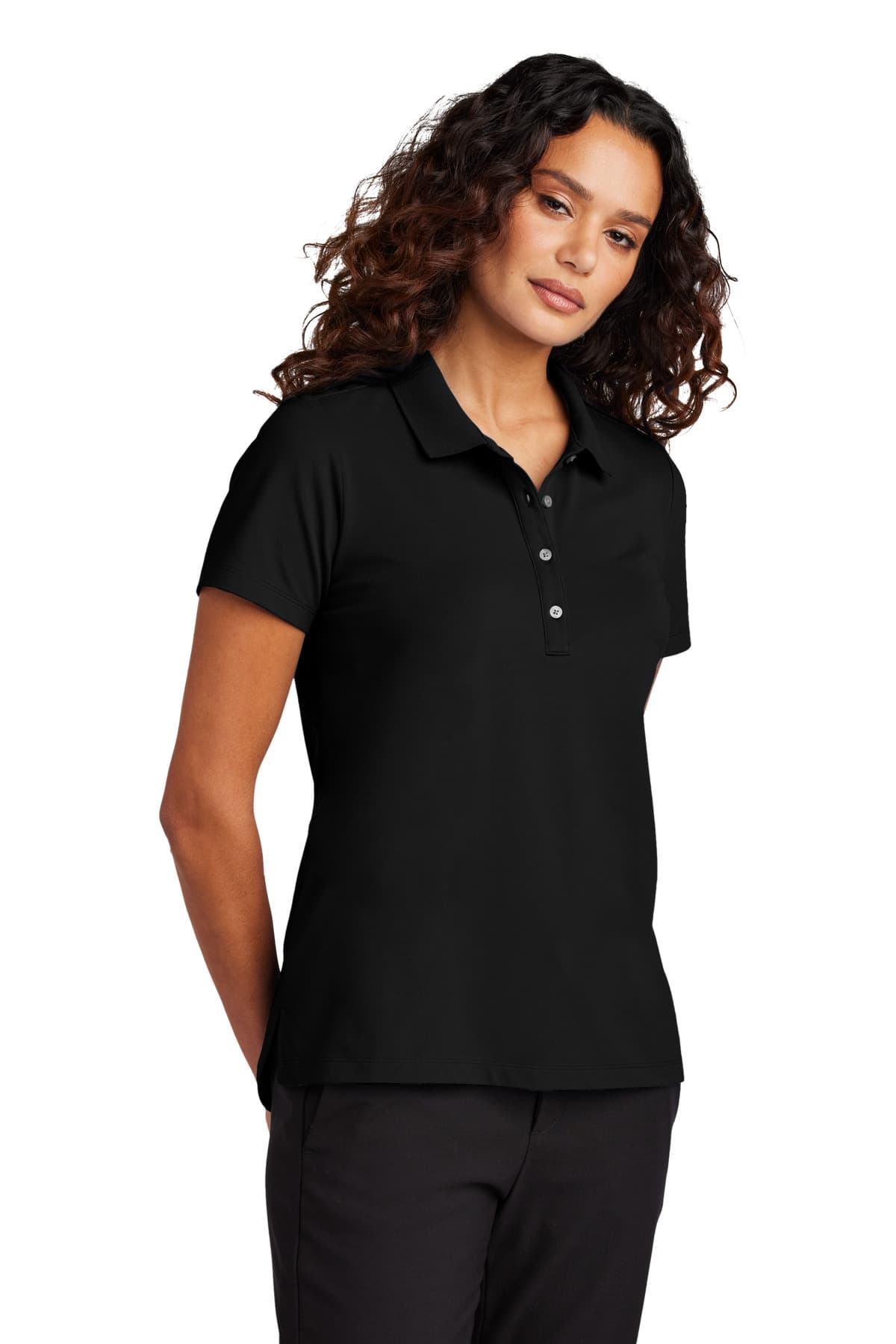 Mercer+Mettle ® Women's Stretch Pique Polo MM1005 thumbnail 2