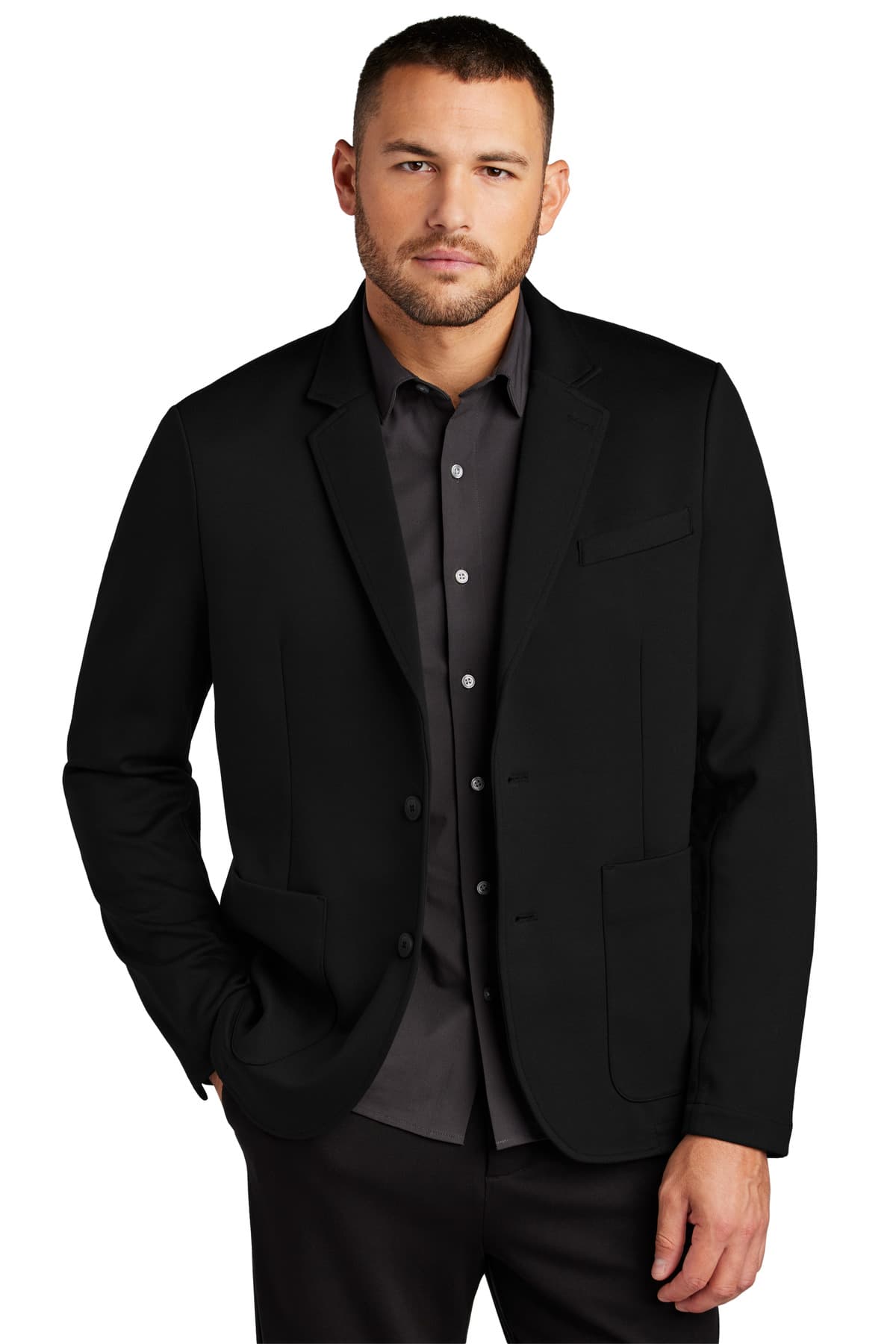 Mercer+Mettle ® Relaxed Knit Blazer MM3030 thumbnail 2