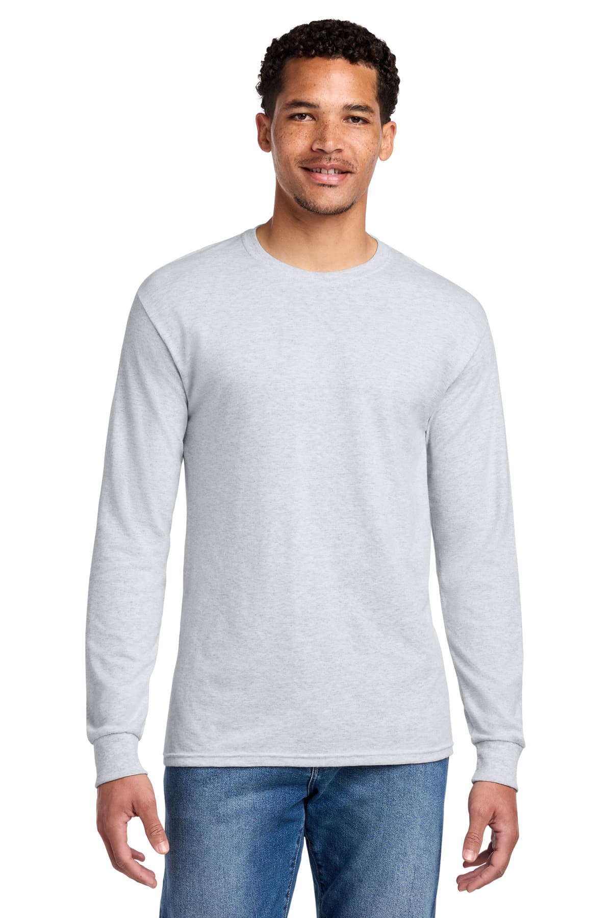 Jerzees ® - Dri-Power ® 50/50 Cotton/Poly Long Sleeve T-Shirt. 29LS thumbnail 3