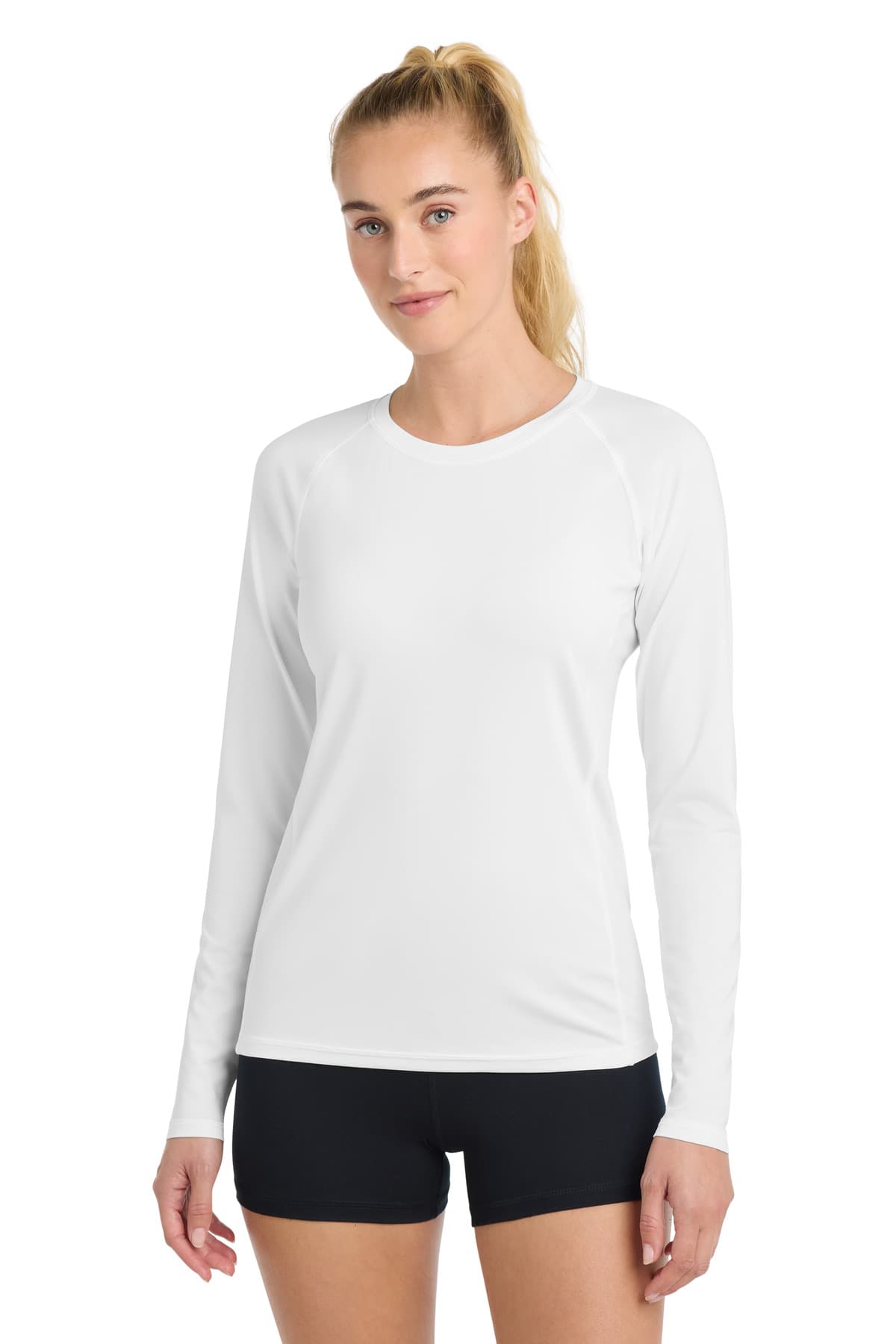 Sport-Tek ® Women's Long Sleeve Rashguard Tee. LST470LS thumbnail 5