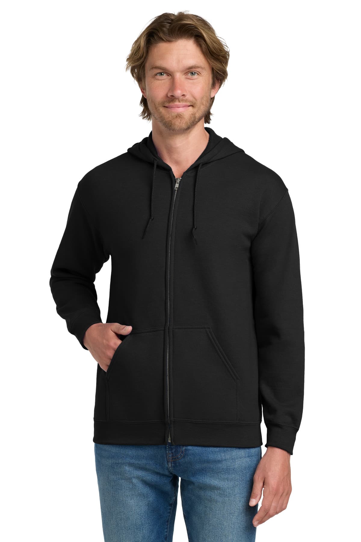Gildan ® - Heavy Blend Full-Zip Hooded Sweatshirt. 18600 thumbnail 5