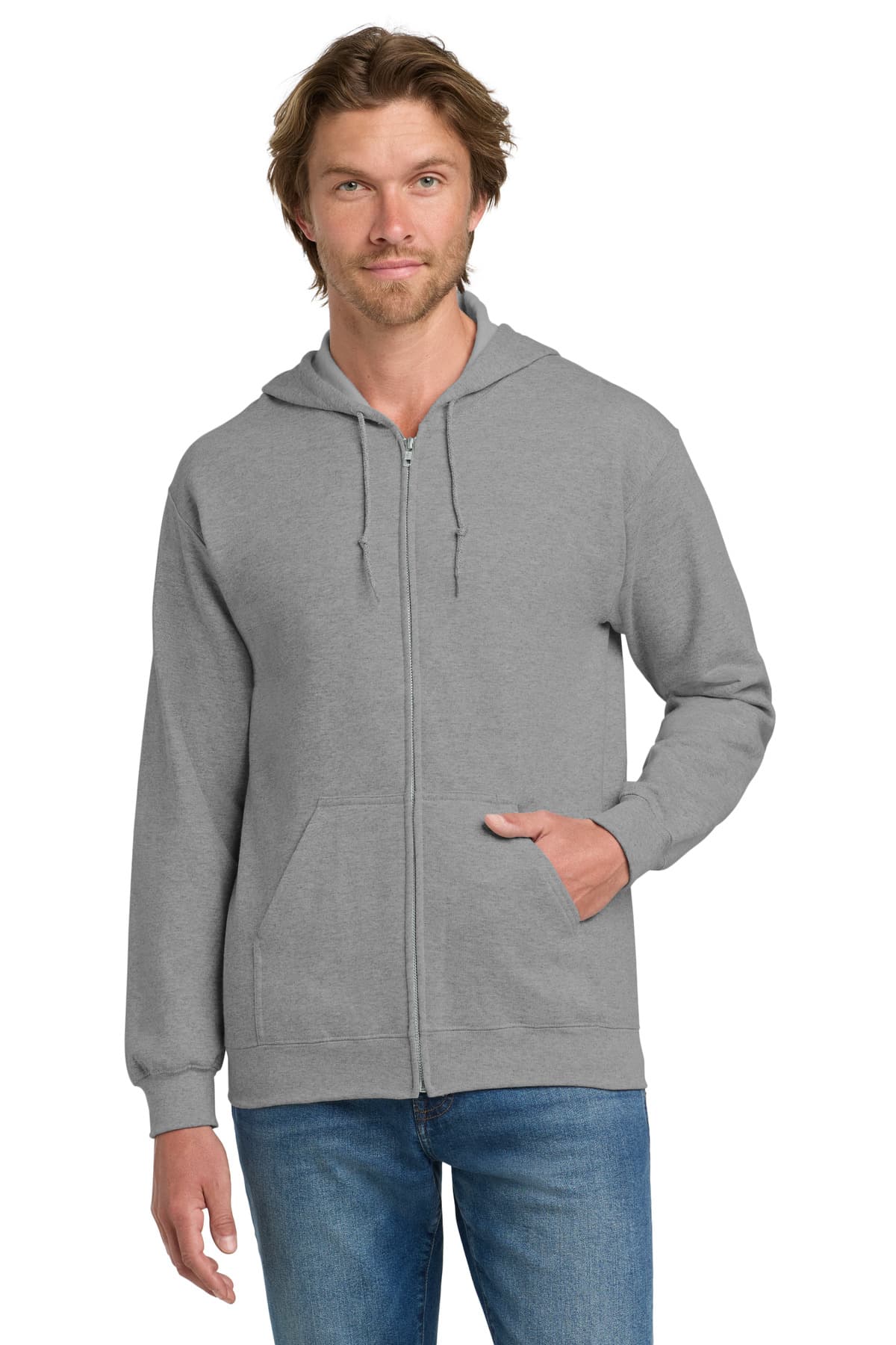 Gildan ® - Heavy Blend Full-Zip Hooded Sweatshirt. 18600 thumbnail 4