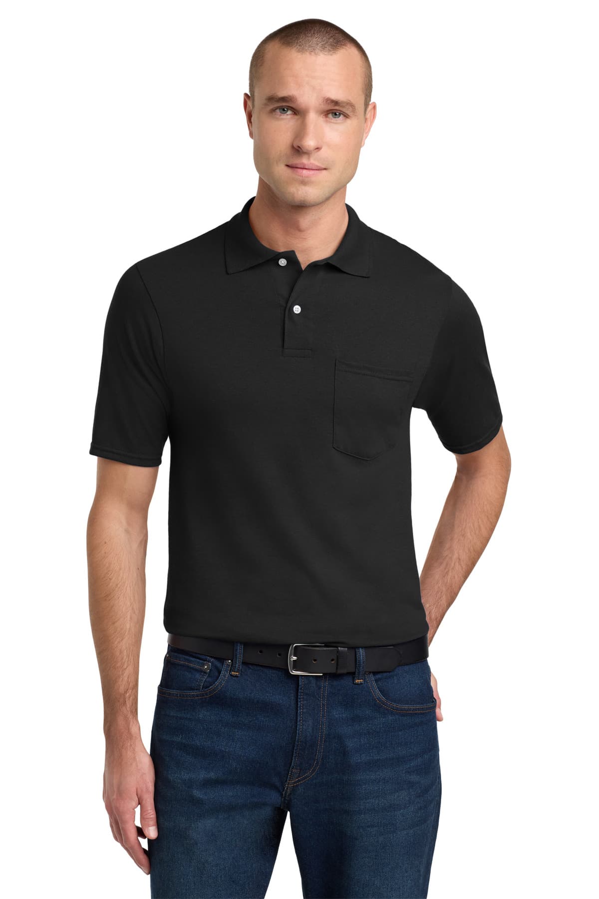 Jerzees ® Dri-Power ® Pocket Sport Shirt. 436MP thumbnail 3