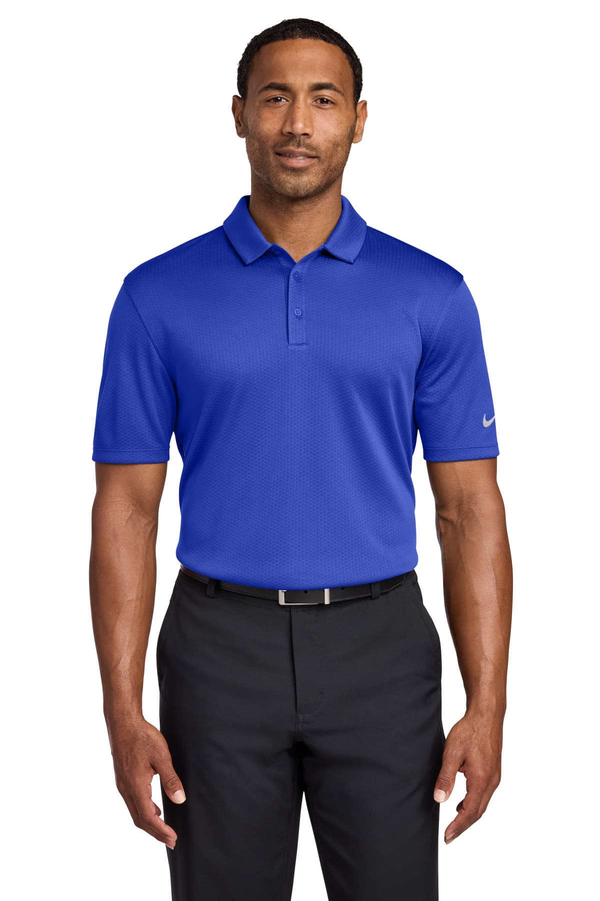 Nike Dri-FIT Hex Textured Polo. NKAH6266 thumbnail 4