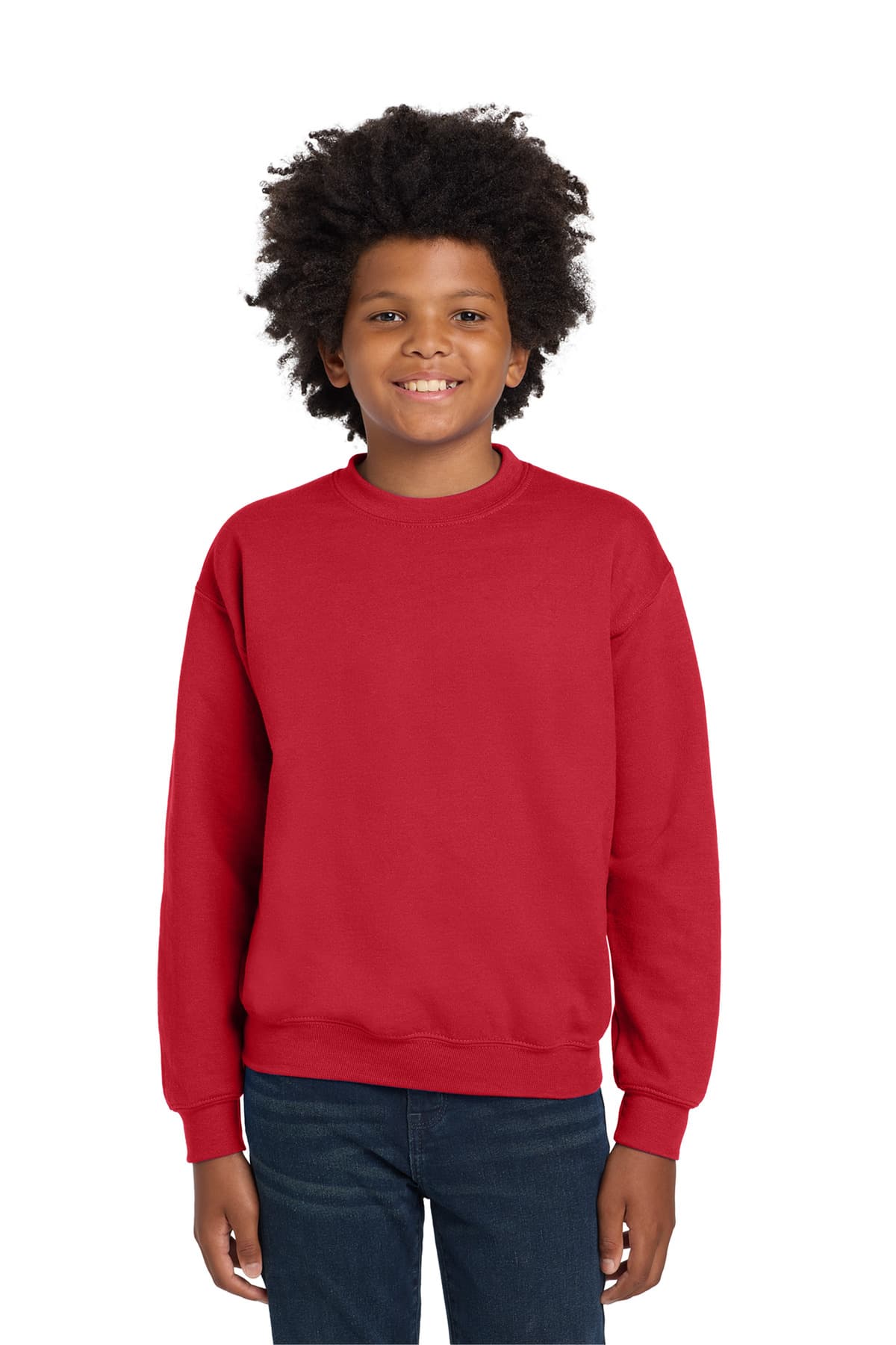 Gildan ® Youth Heavy Blend™ Crewneck Sweatshirt. 18000B thumbnail 6