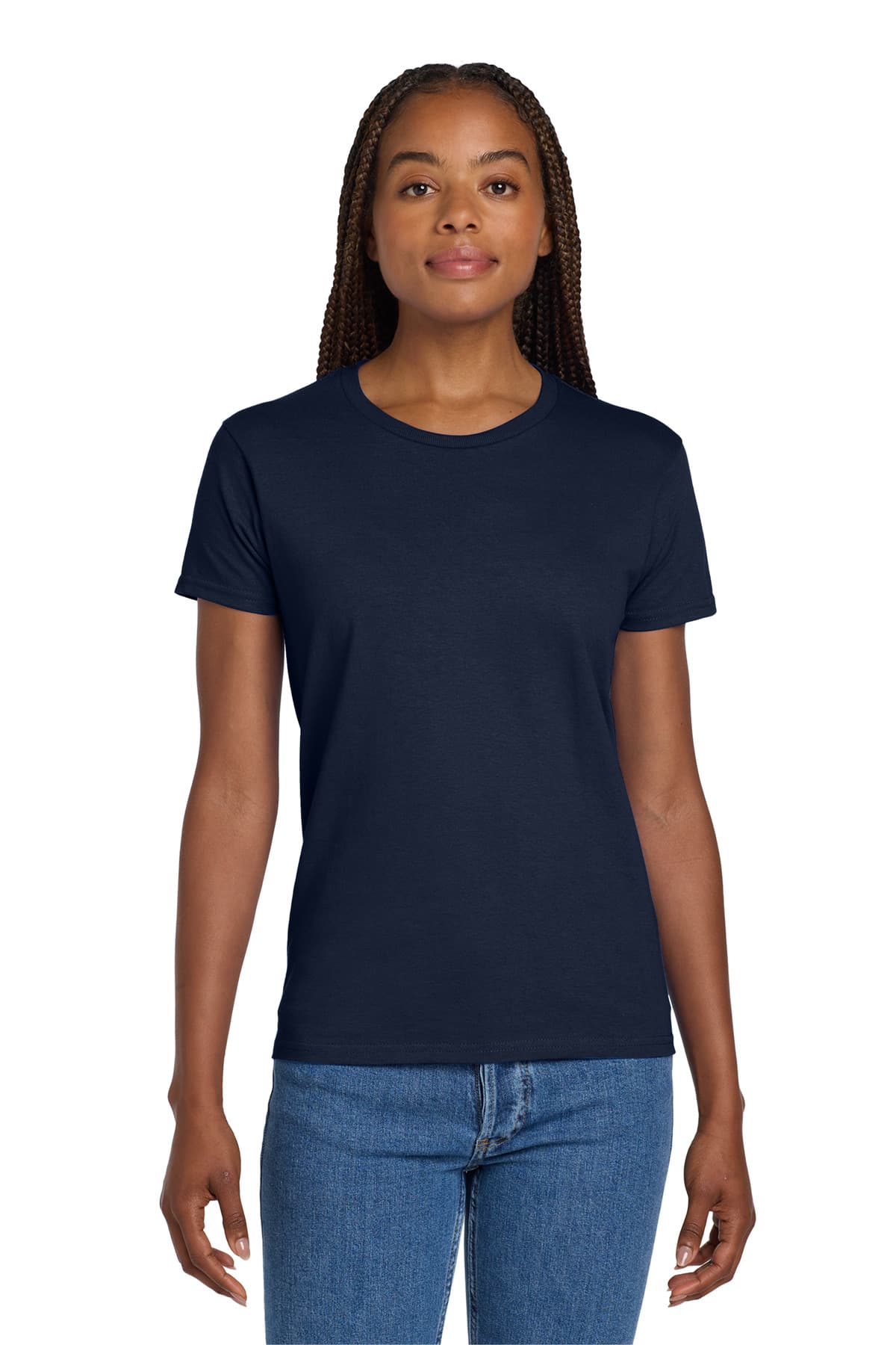 Gildan ® Women's Ultra Cotton ® 100% US Cotton T-Shirt. 2000L thumbnail 4