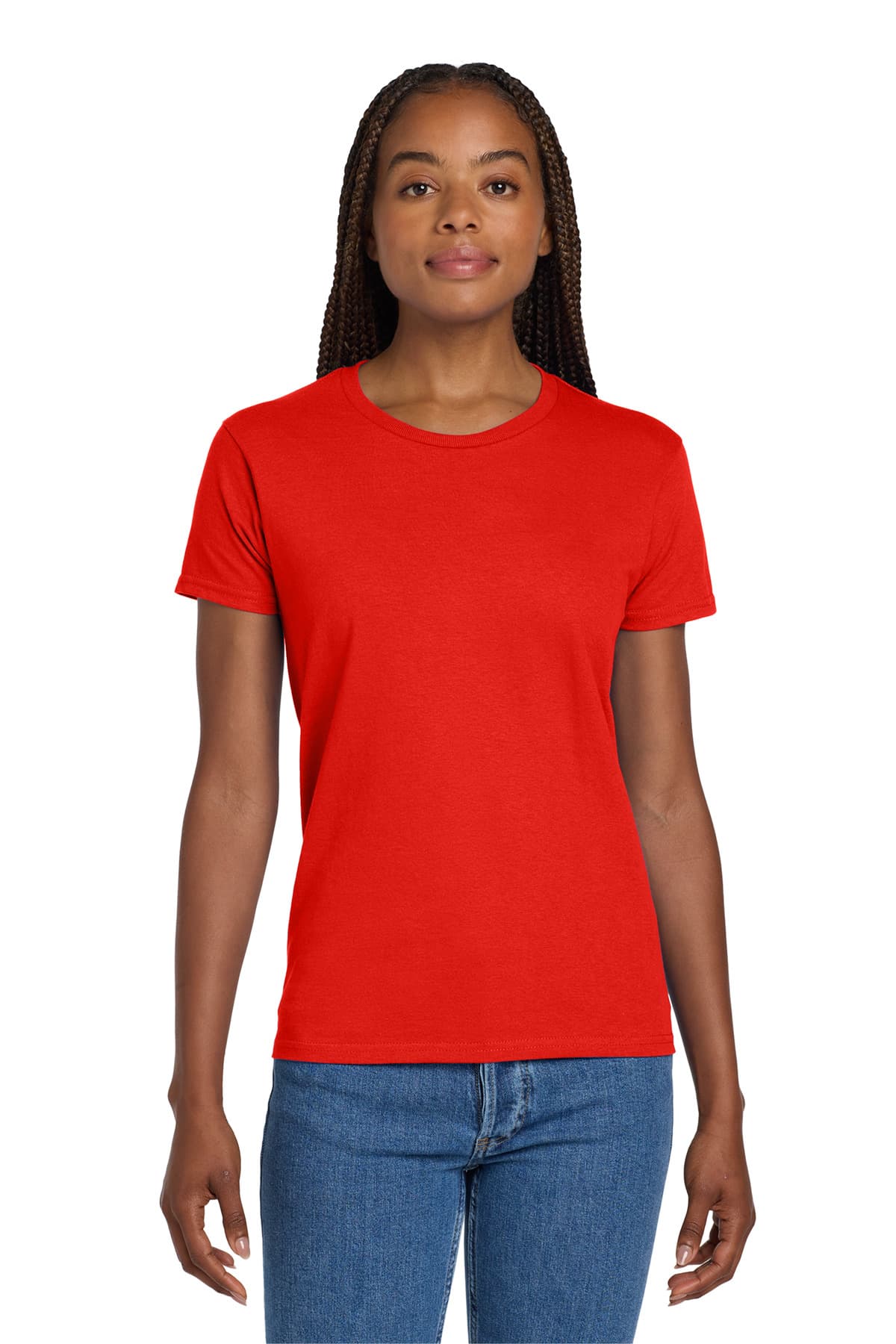 Gildan ® Women's Ultra Cotton ® 100% US Cotton T-Shirt. 2000L thumbnail 5