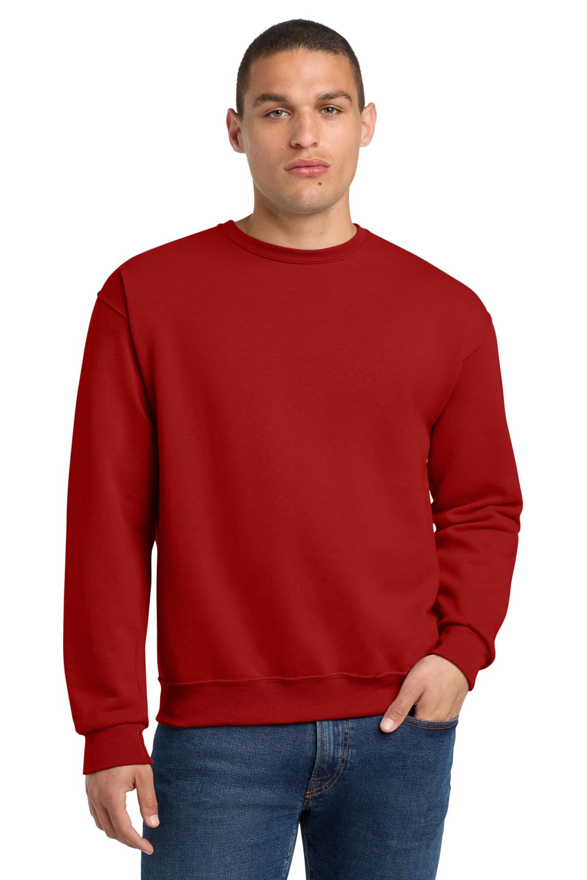 Jerzees ® - NuBlend ® Crewneck Sweatshirt. 562M thumbnail 5