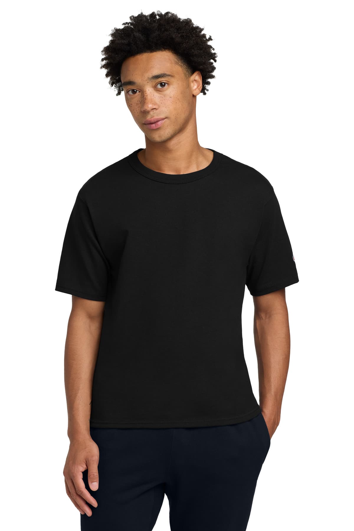 Champion ® Heritage 7-Oz. Jersey Tee T105 thumbnail 2