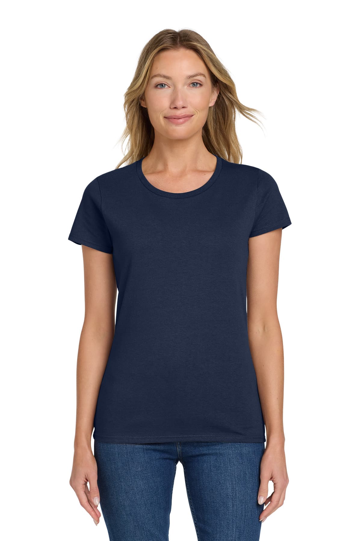 Gildan ® Women's Heavy Cotton 100% Cotton T-Shirt. 5000L thumbnail 4