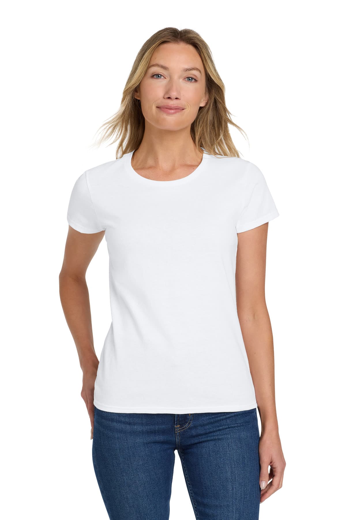 Gildan ® Women's Heavy Cotton™ 100% Cotton T-Shirt. 5000L thumbnail 6