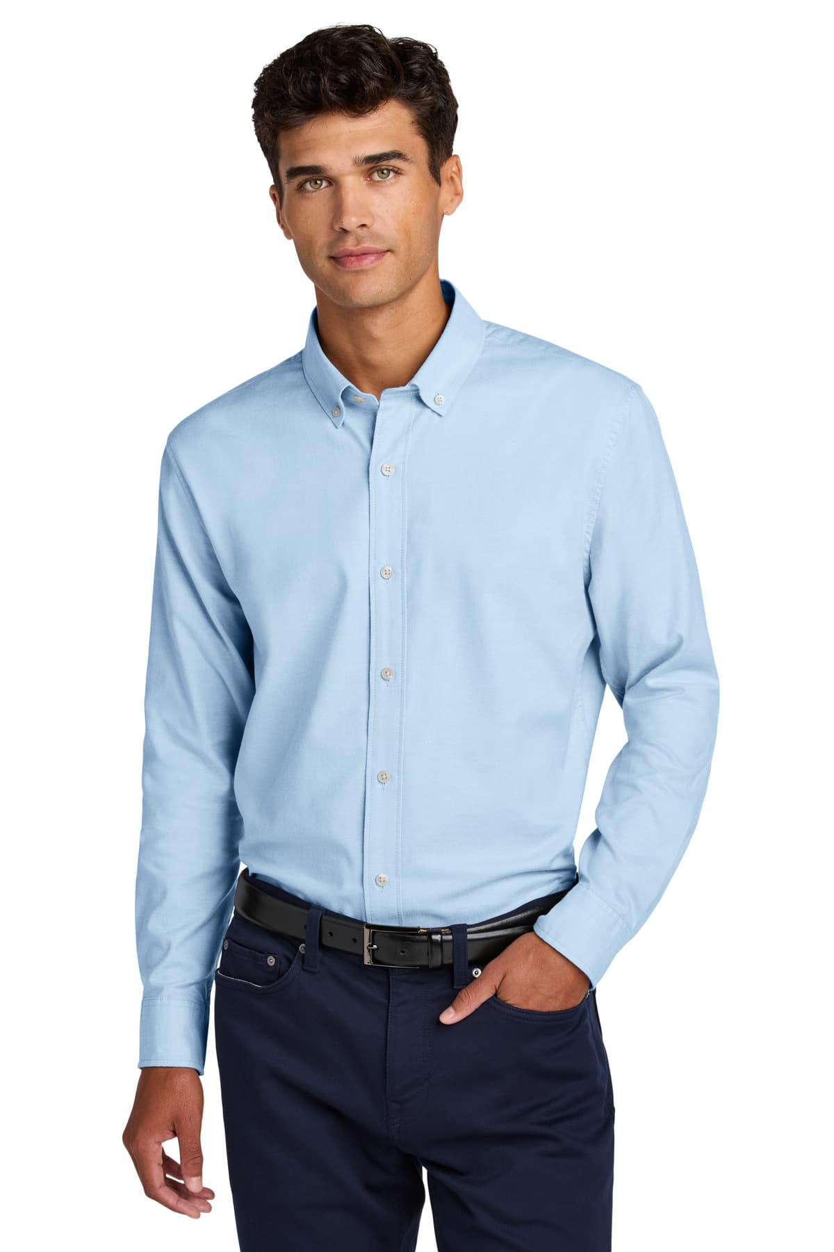 Mercer+Mettle ® Long Sleeve Modern Oxford Shirt MM2002 thumbnail 4