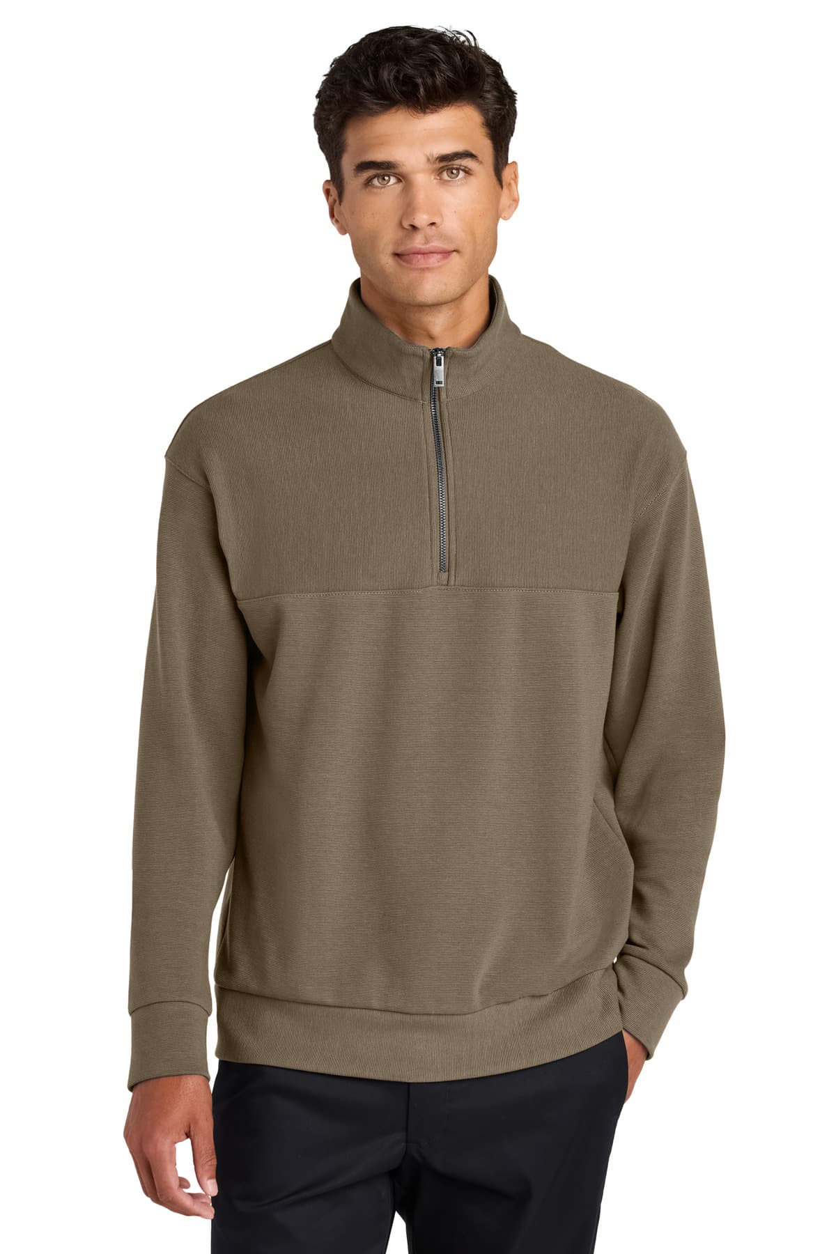 Mercer+Mettle ® Linear Texture 1/4-Zip MM3040 thumbnail 5