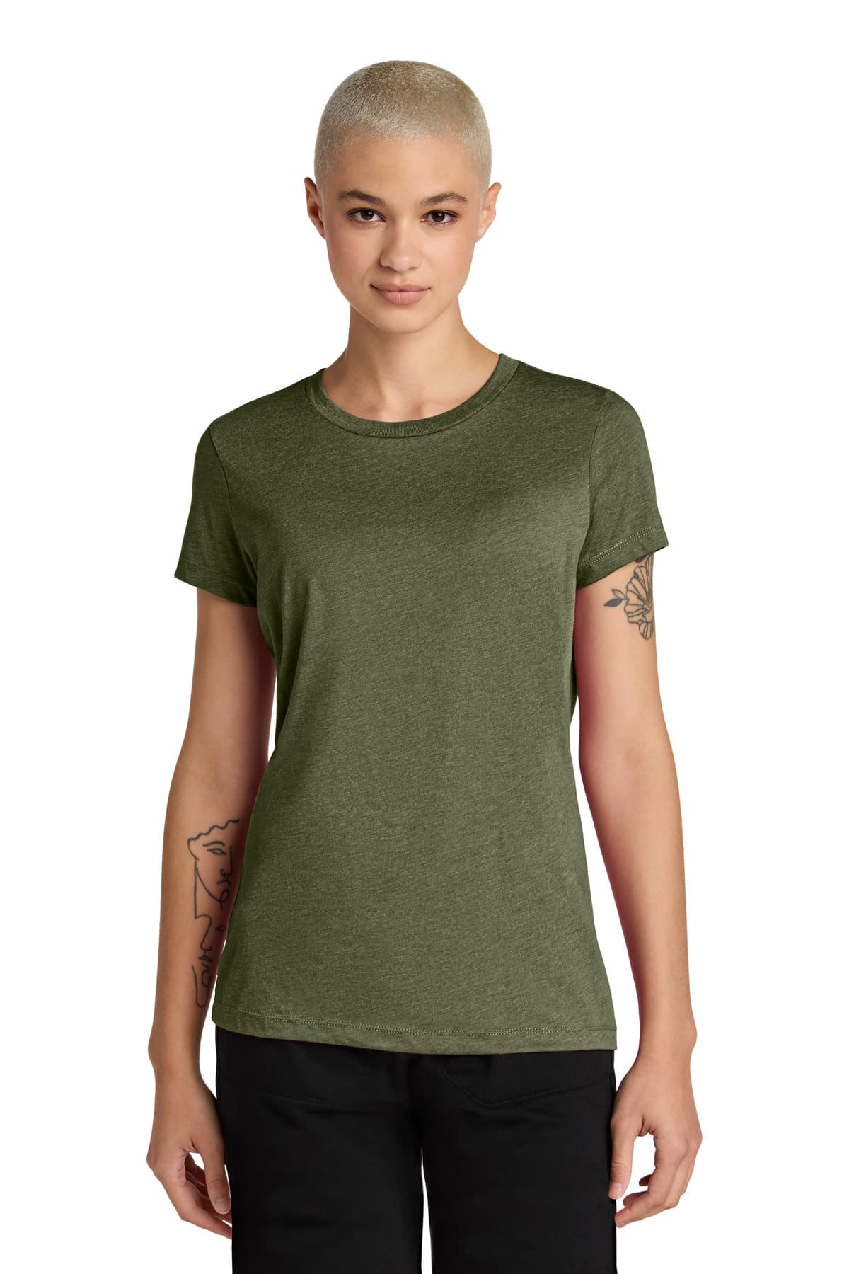 District ® Women's Perfect Weight ® CVC Tee DT188 thumbnail 4