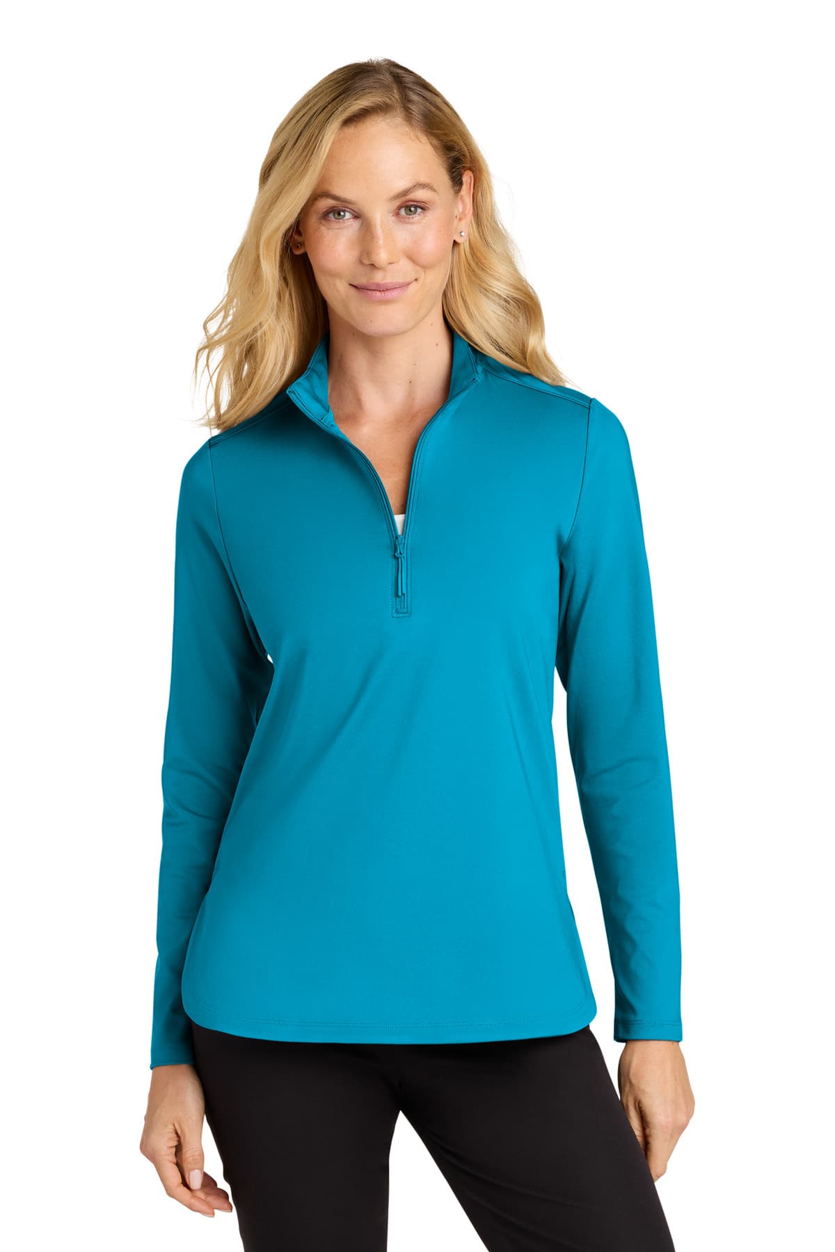 Port Authority ® Women's C-FREE ® Double Knit 1/4-Zip LK880 thumbnail 6