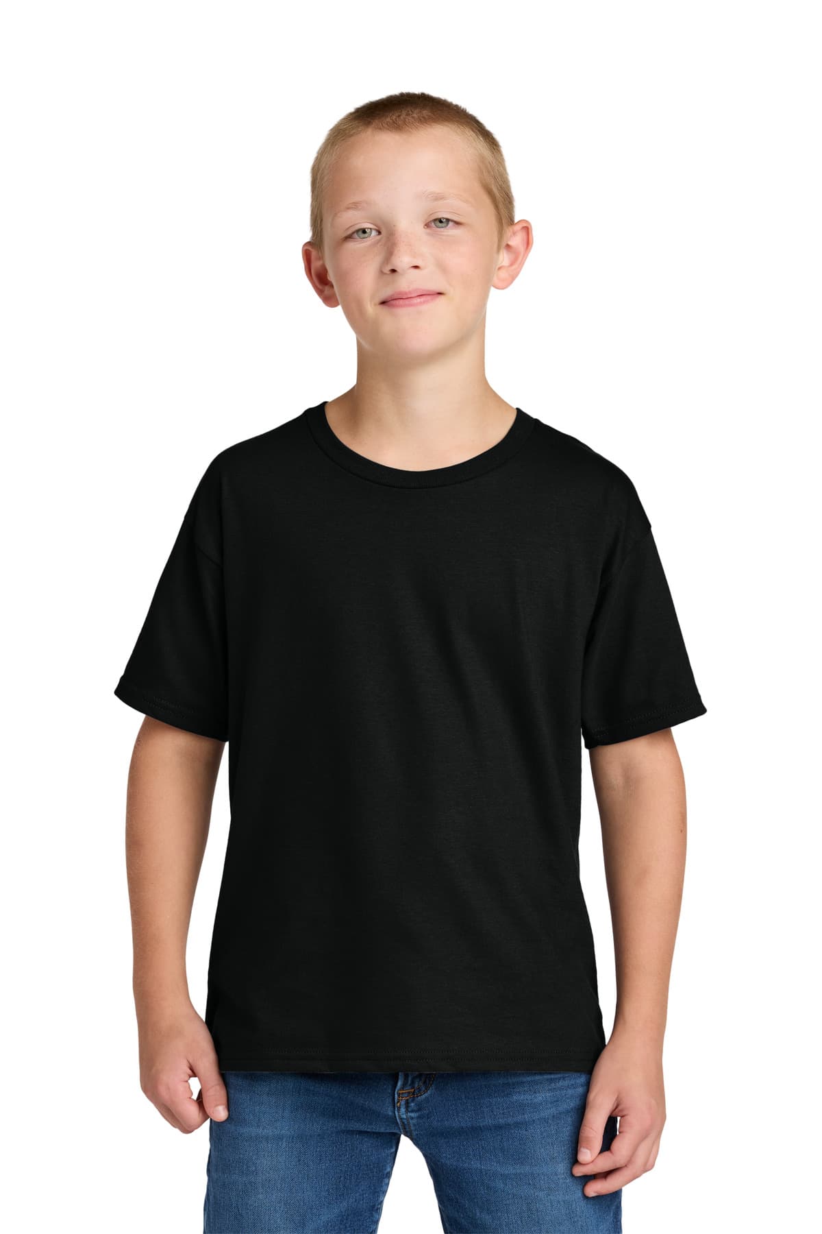 Jerzees Ultimate  Youth Ring Spun T-Shirt IC46B thumbnail 3