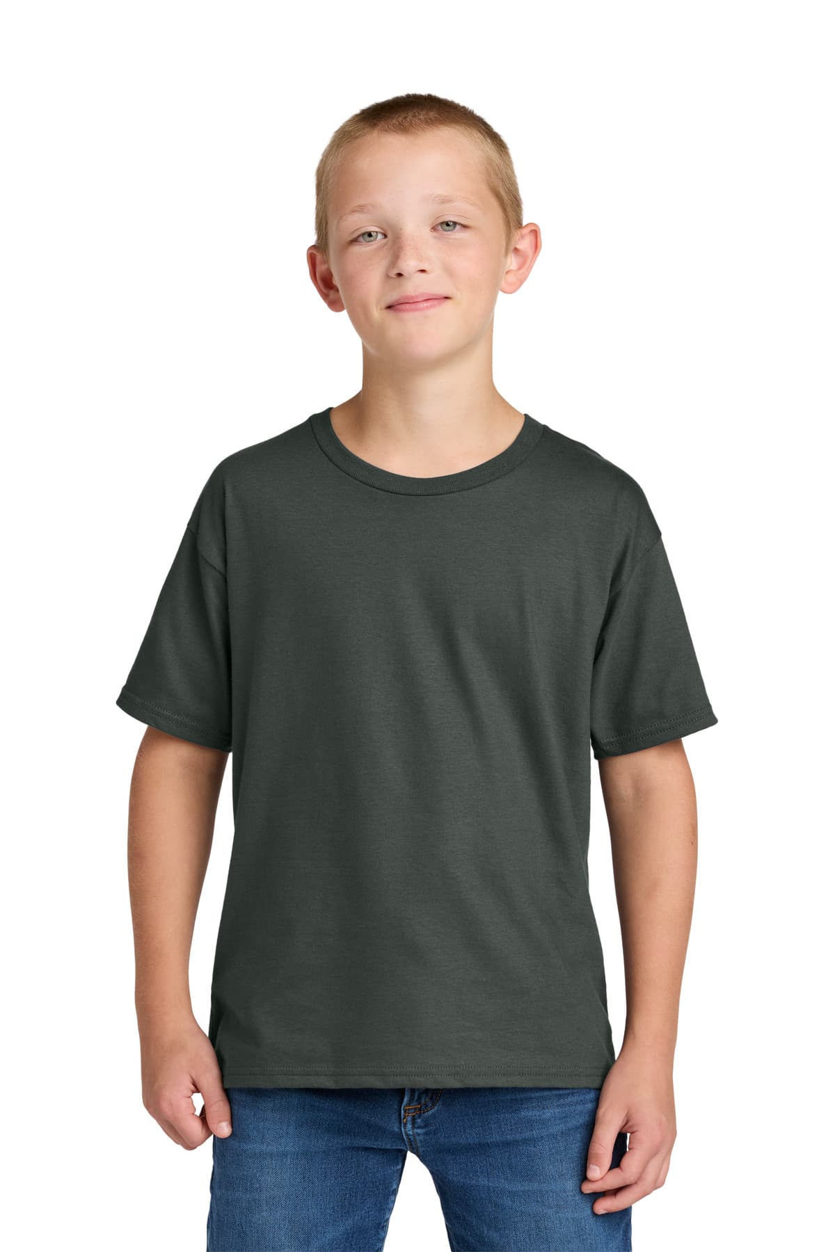 Jerzees Ultimate  Youth Ring Spun T-Shirt IC46B thumbnail 4