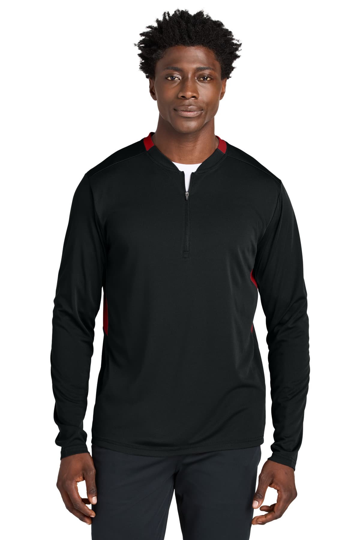 Sport-Tek ® Club 1/4-Zip Pullover ST443 thumbnail 2