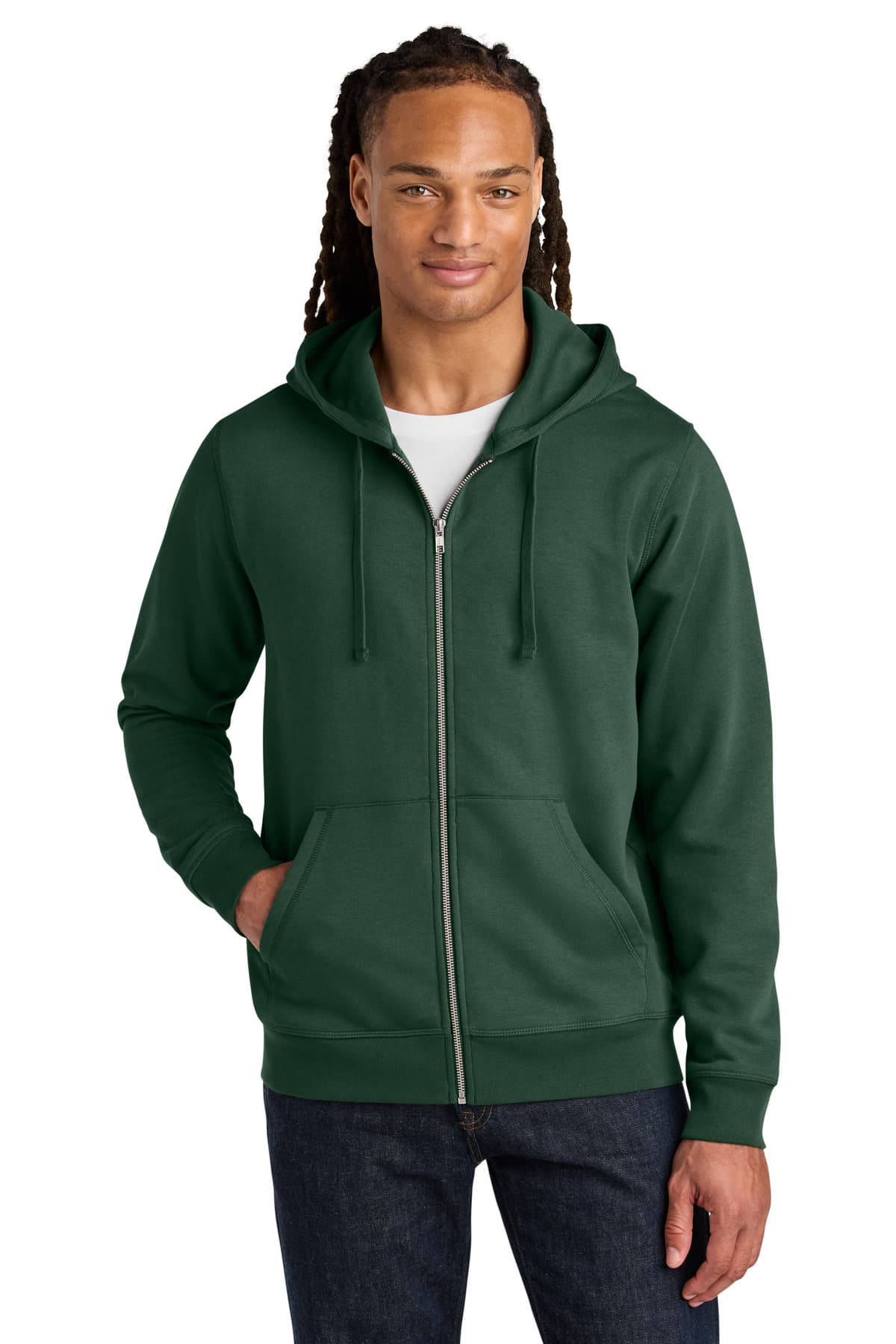 Stanley/Stella Unisex Mixer Full-Zip Hooded Sweatshirt SXU011 thumbnail 4