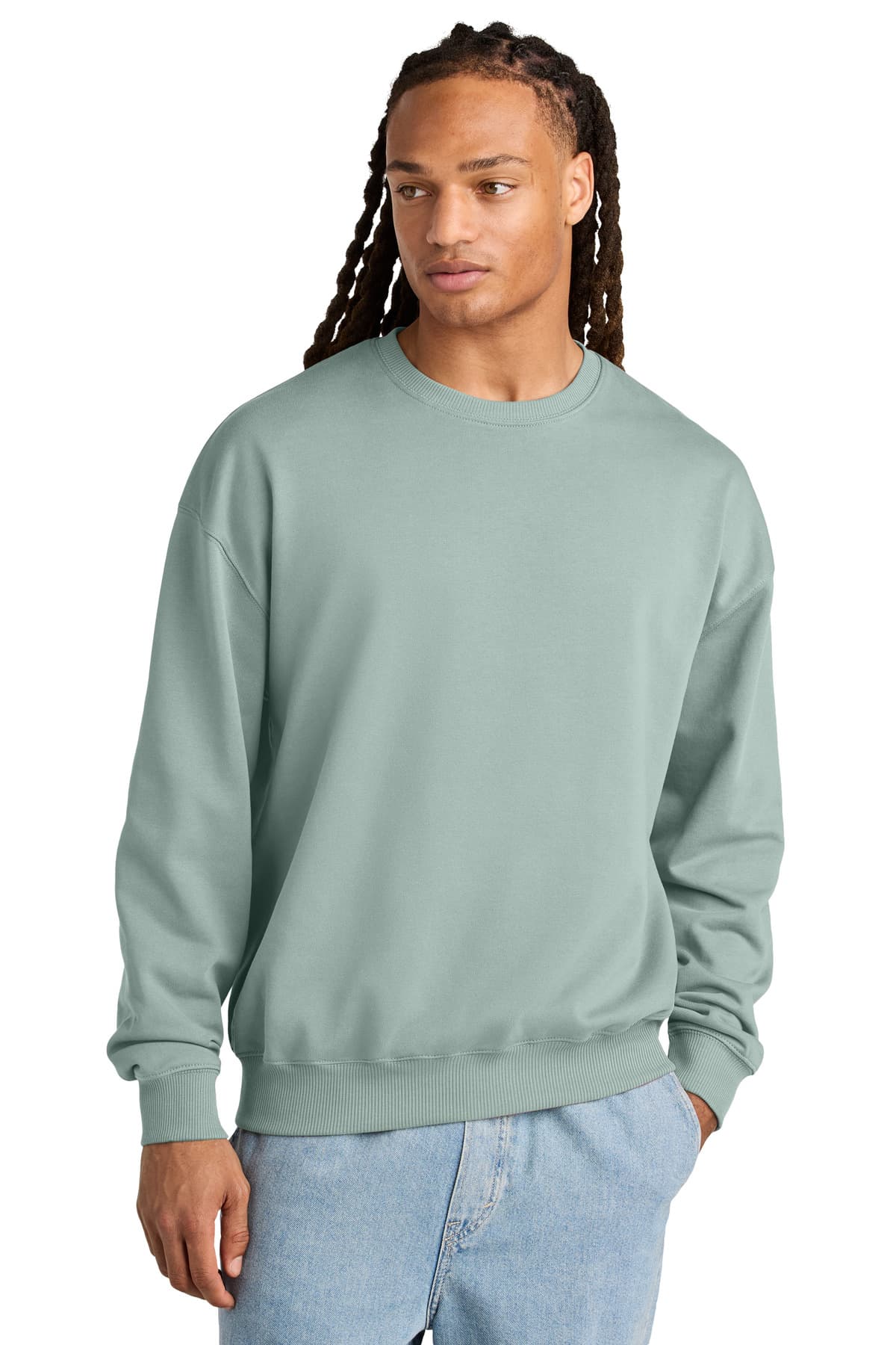 Stanley/Stella Unisex Ledger Dry Crewneck Sweatshirt SXU029 thumbnail 2