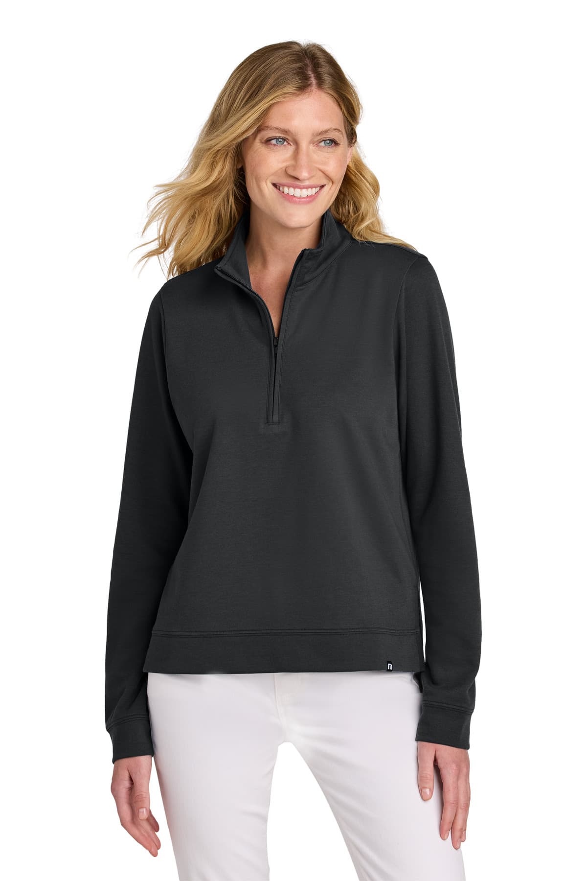 TravisMathew Women's Coveside 1/2-Zip TM1LD007 thumbnail 3