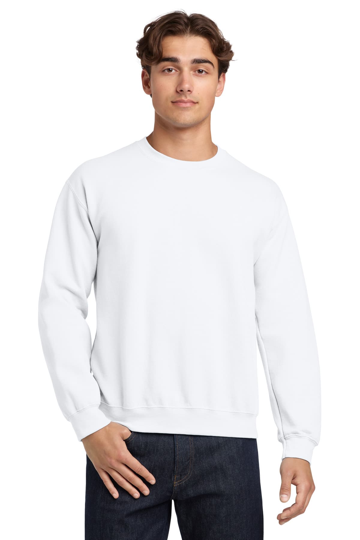 Gildan ® Heavy Blend Crewneck Sweatshirt. 18000 thumbnail 2