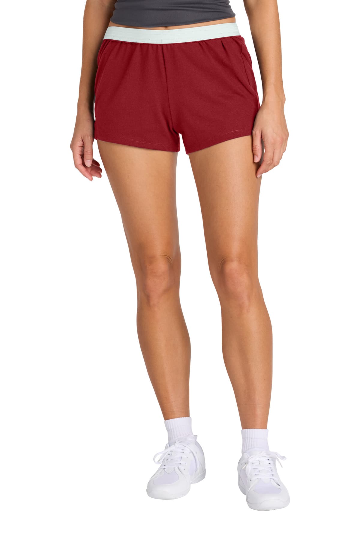 Sport-Tek ® Women's Jersey Knit Squad Short LST311 thumbnail 5