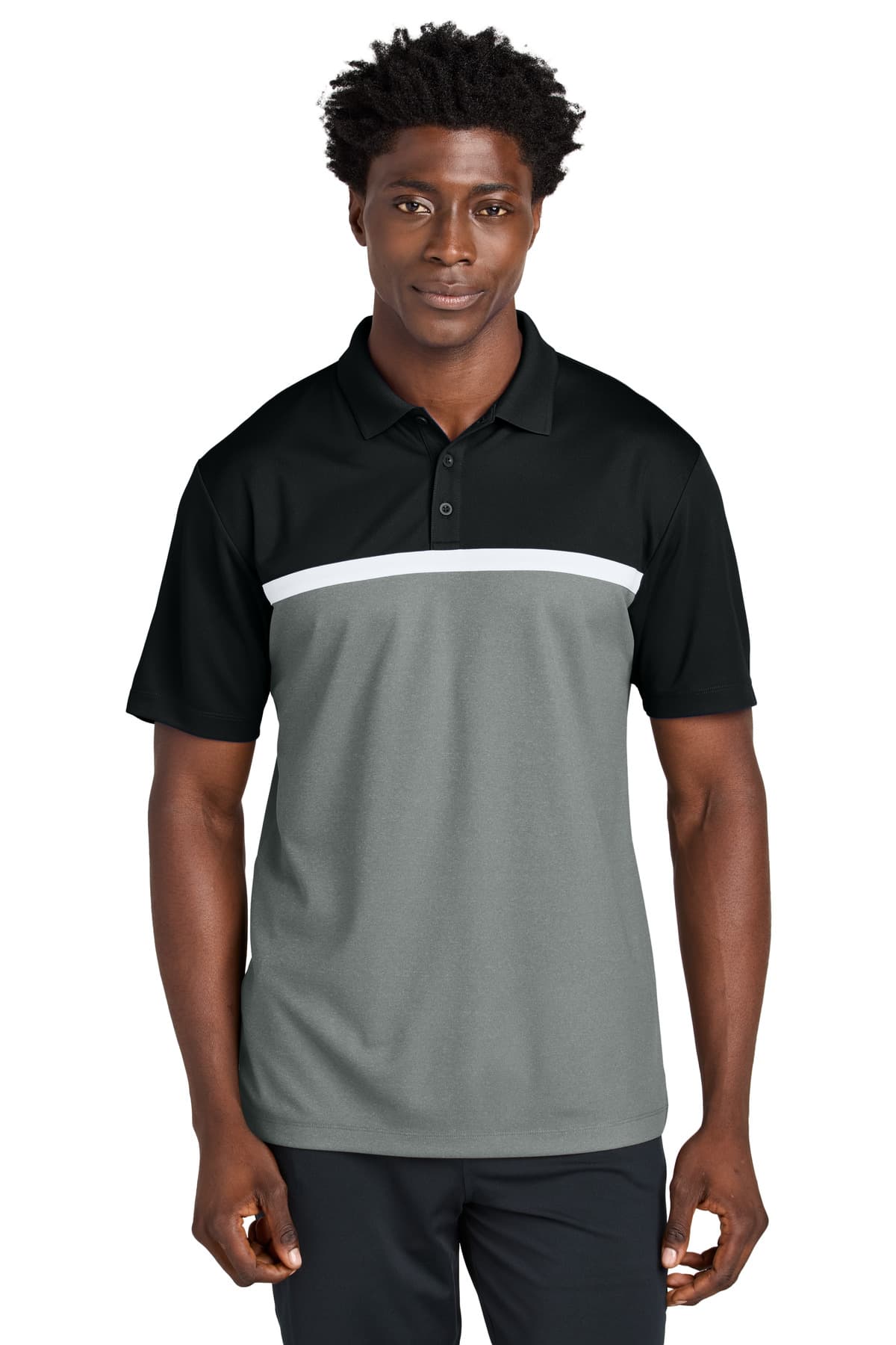 Sport-Tek ® UV Micropique Colorblock Polo ST741 thumbnail 2