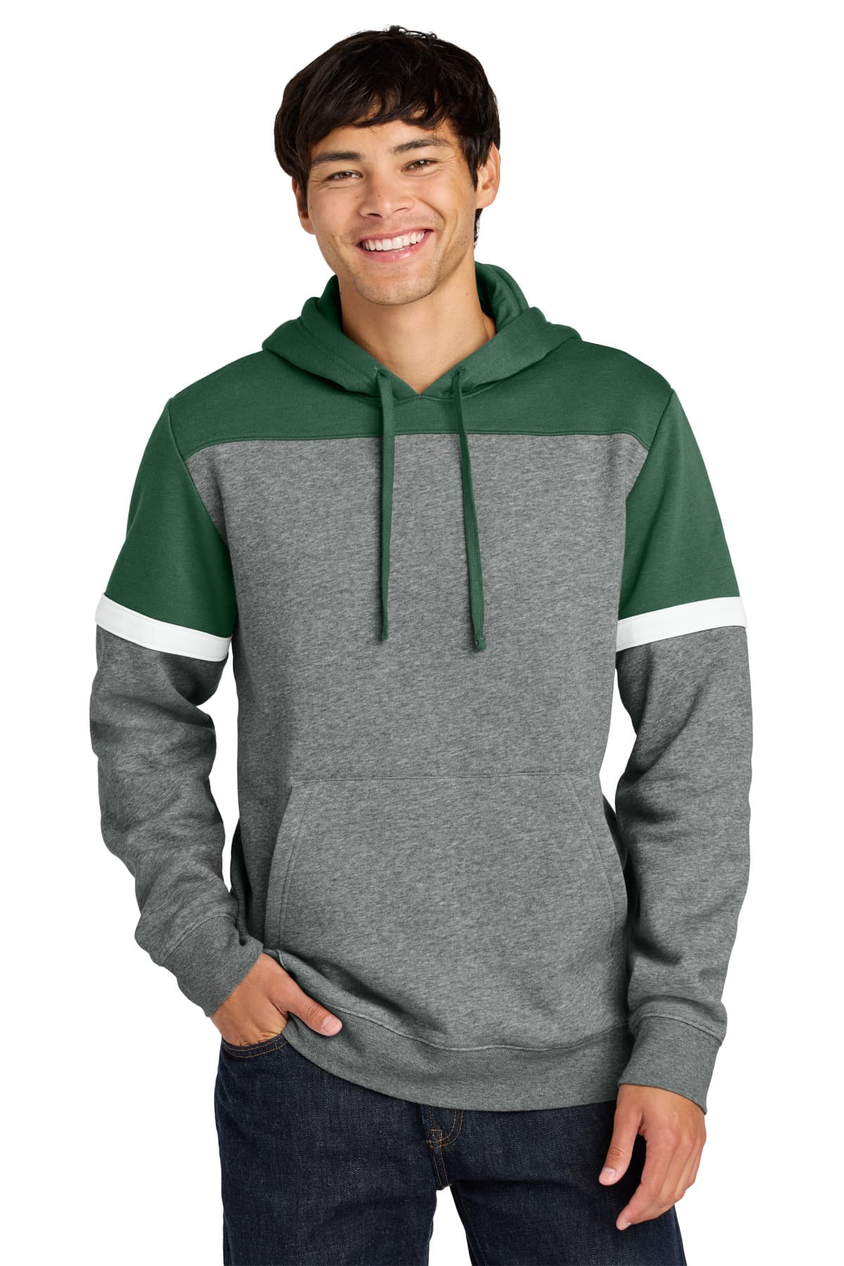 Sport-Tek ® Drive Fleece Colorblock Hoodie STF205 thumbnail 4