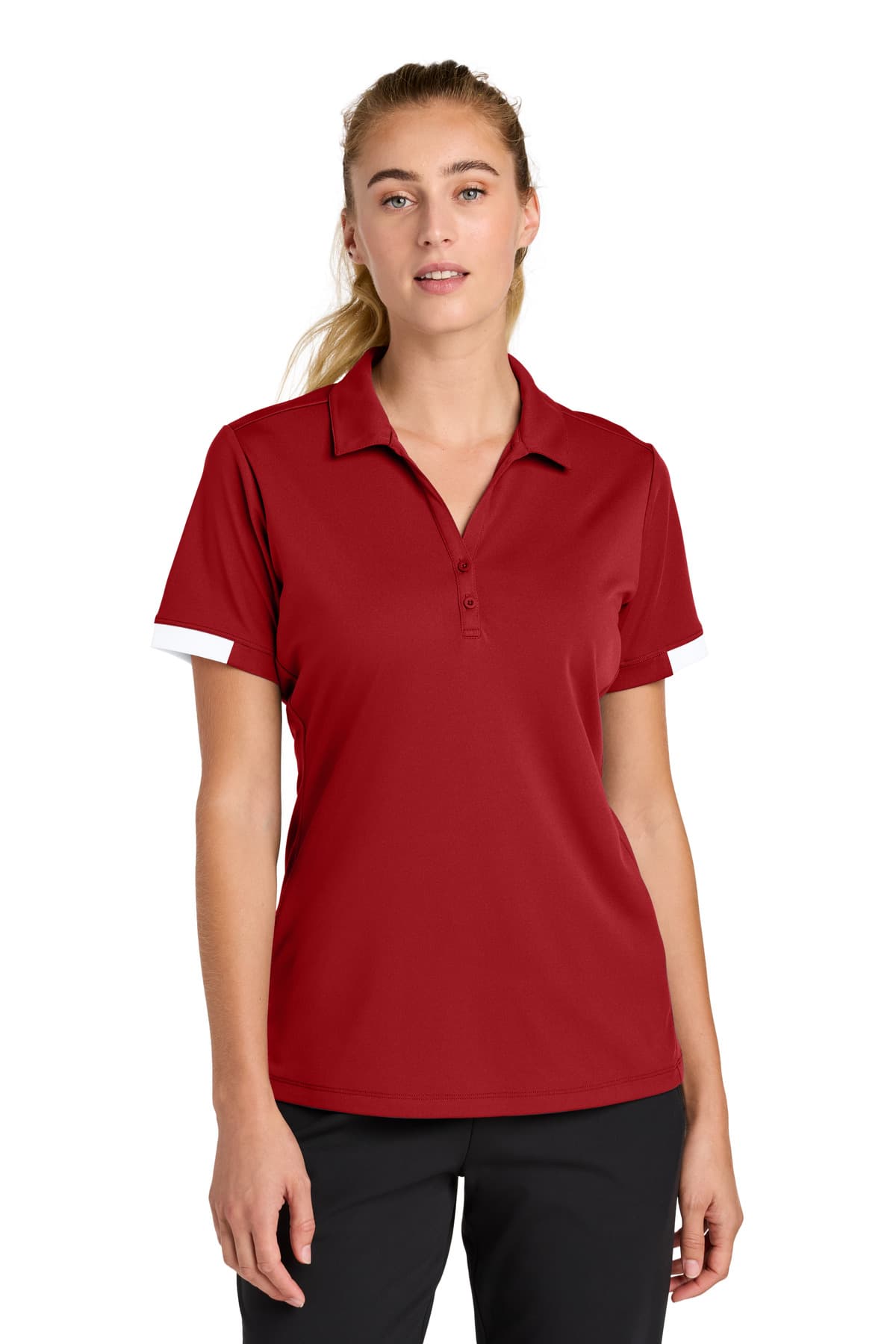 Sport-Tek ® Women's Club Colorblock Polo LST444 thumbnail 4