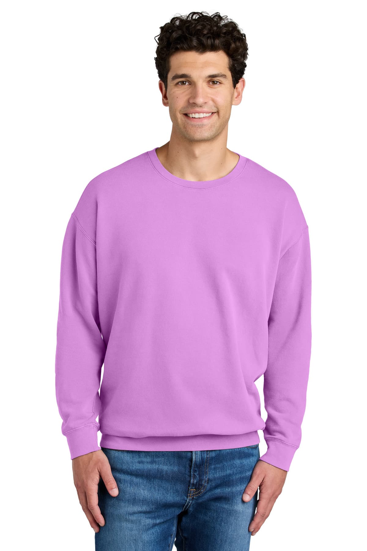 Comfort Colors ® Lightweight Crewneck Sweatshirt 1466 thumbnail 2