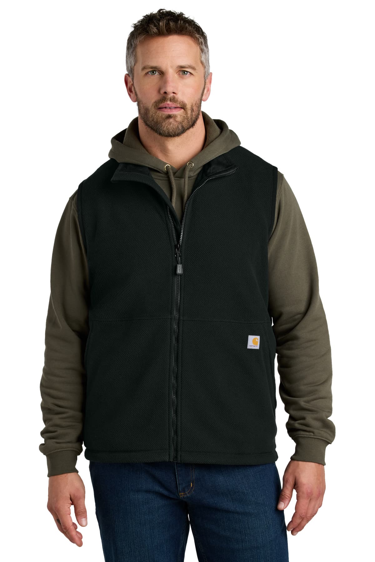 Carhartt ® Textured Fleece Vest CT106418 thumbnail 2