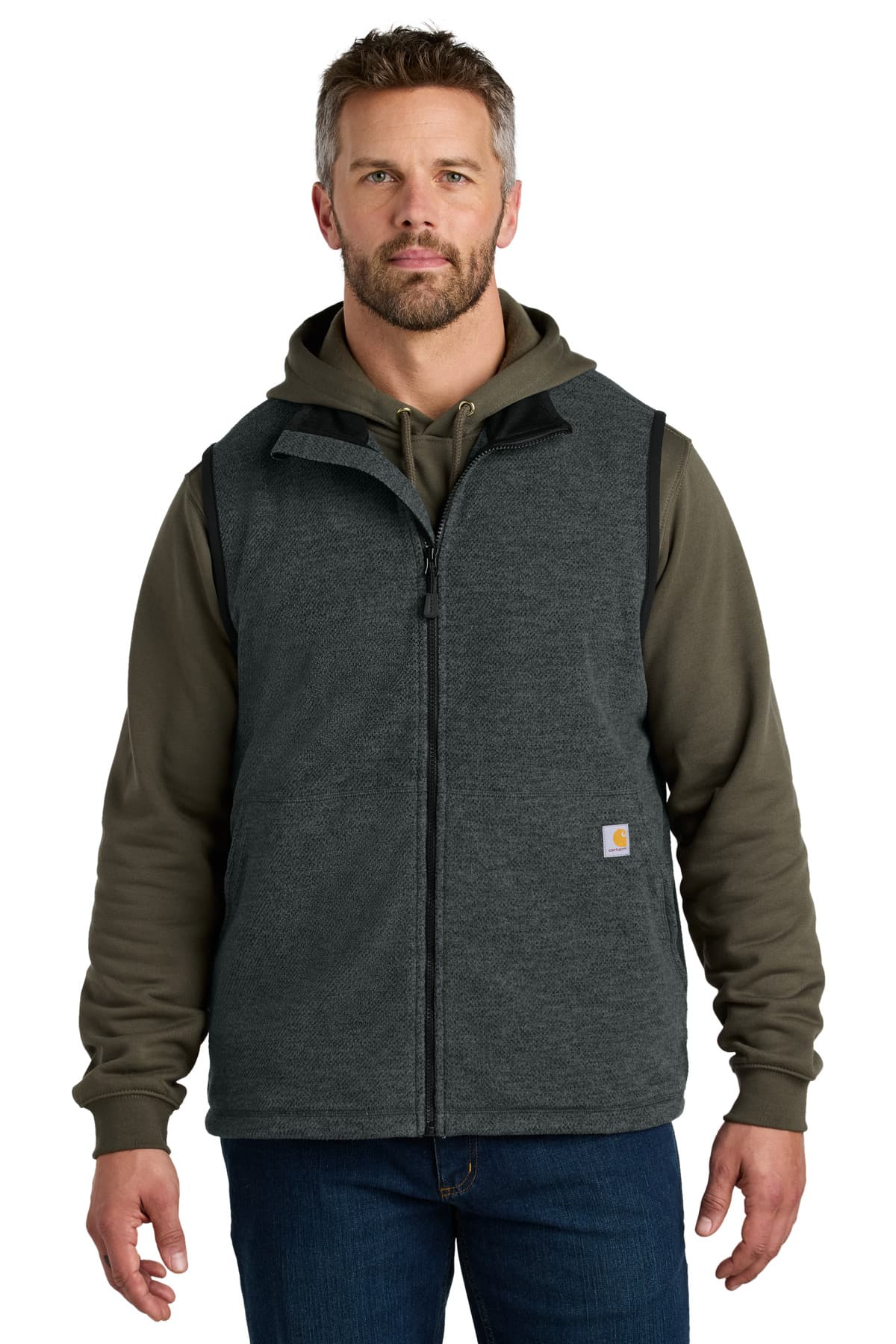 Carhartt ® Textured Fleece Vest CT106418 thumbnail 3