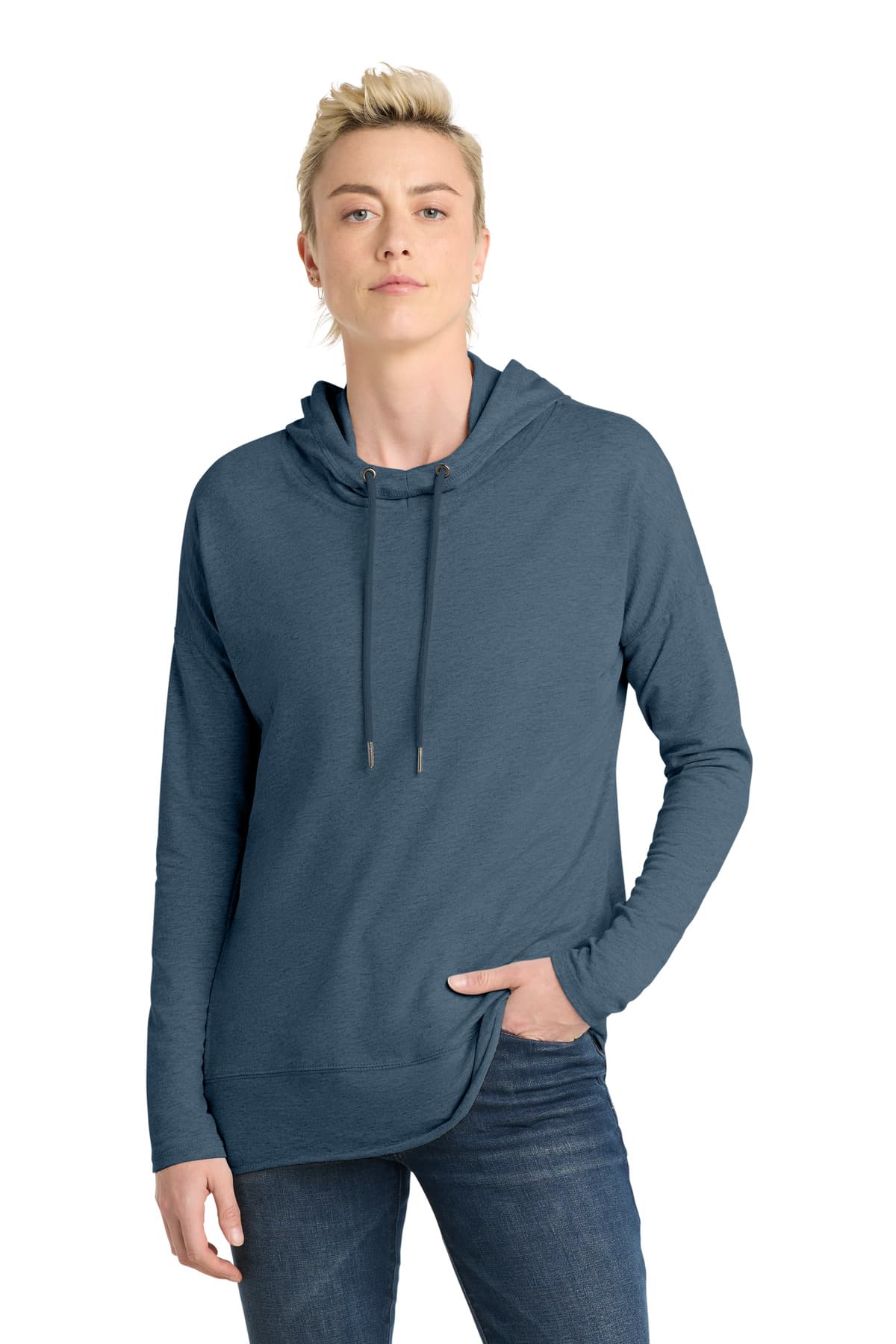 District ® Women's Featherweight French Terry  Hoodie DT671 thumbnail 5