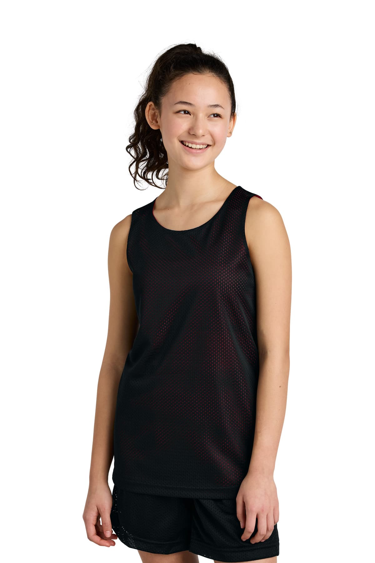 Sport-Tek ® Youth PosiCharge ® Reversible Mesh Tank YST5000 thumbnail 3