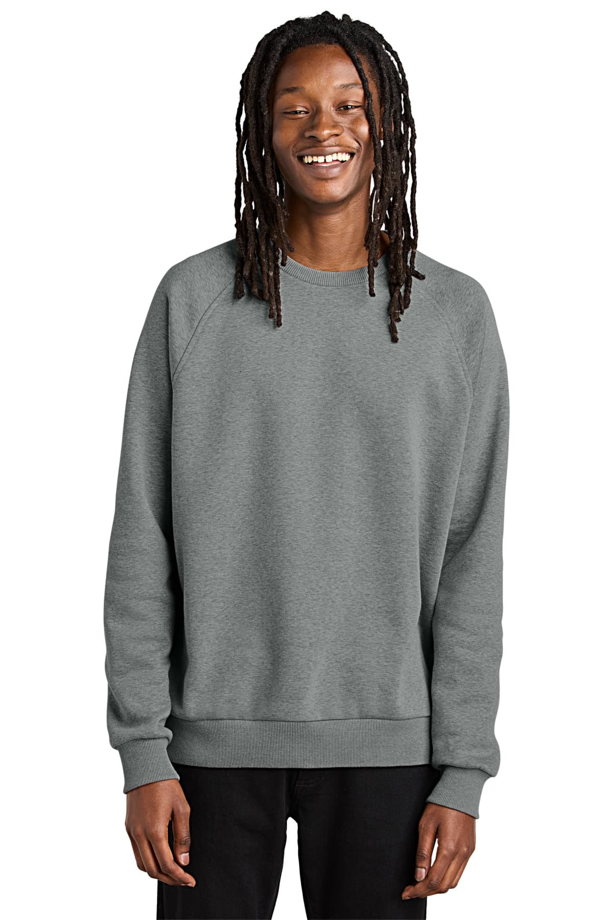 Allmade ® Unisex Organic CVC Fleece Crewneck Sweatshirt AL5004 thumbnail 2