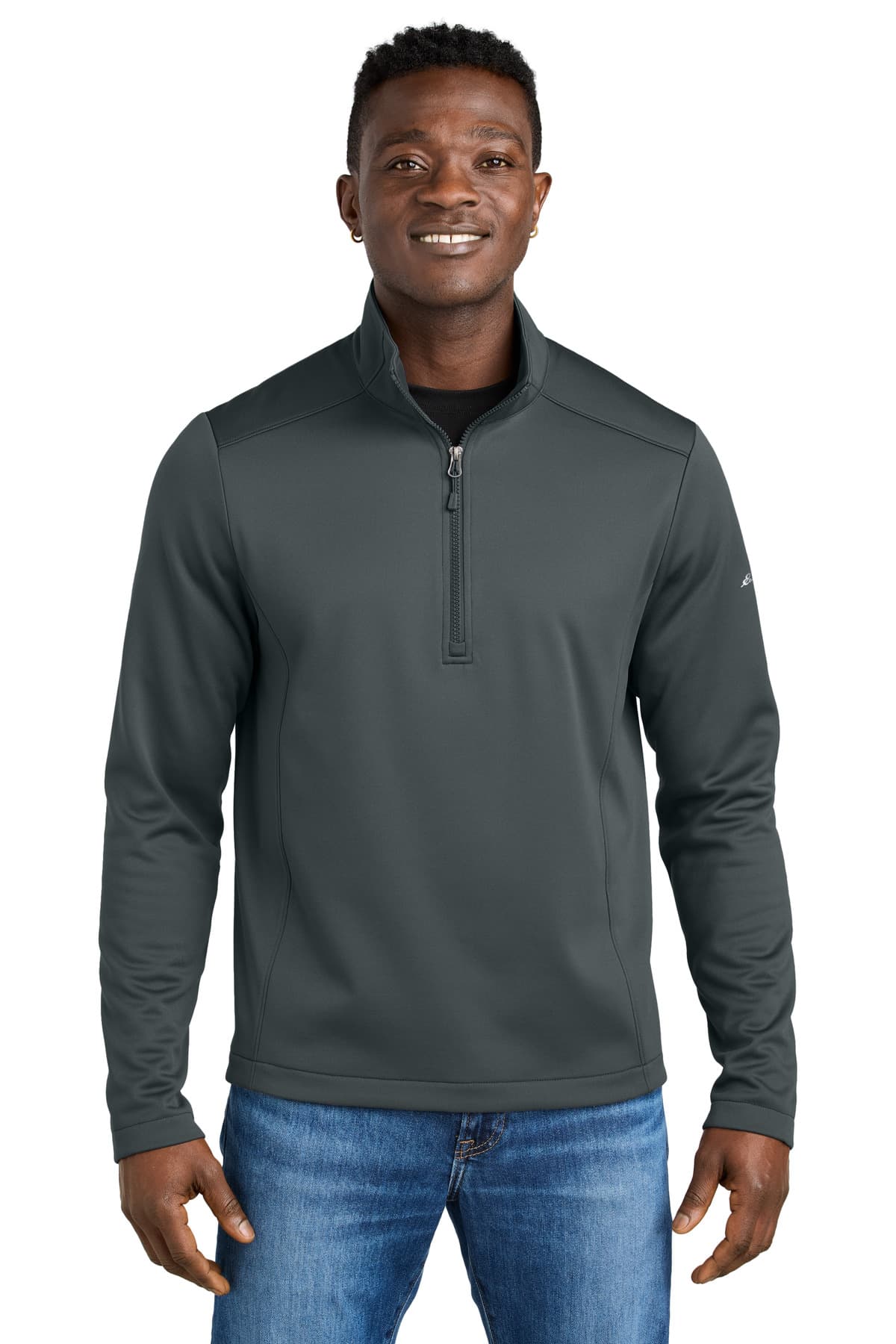 Eddie Bauer ® Smooth Mid Layer Fleece 1/2-Zip EB2360 thumbnail 4